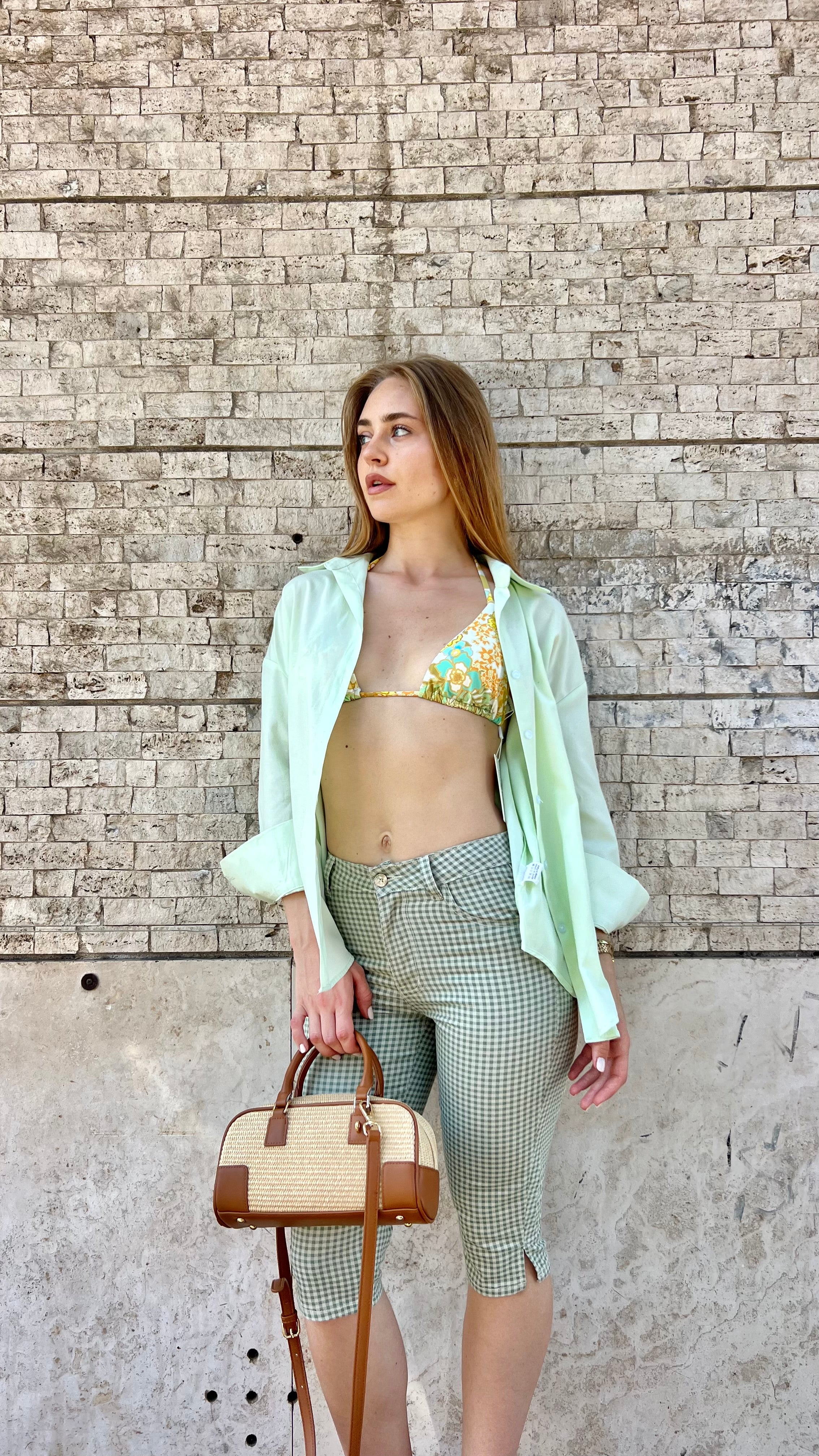 Camicia matcha