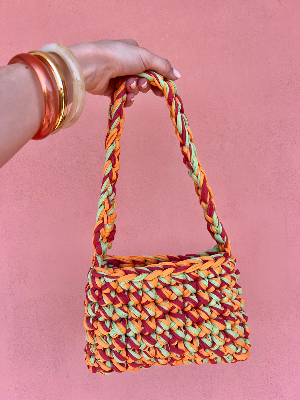 Crochet bubble - Sunset spritz