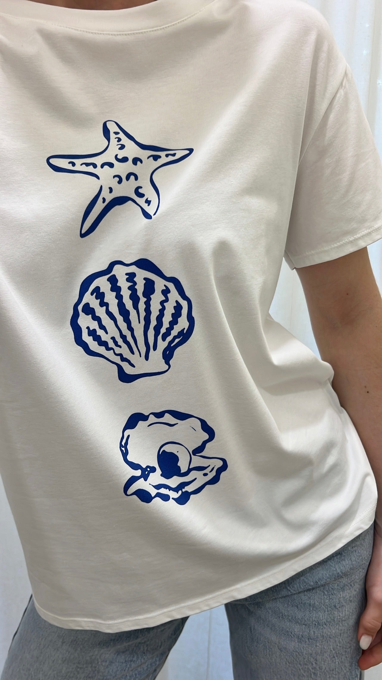 T-shirt conchiglie