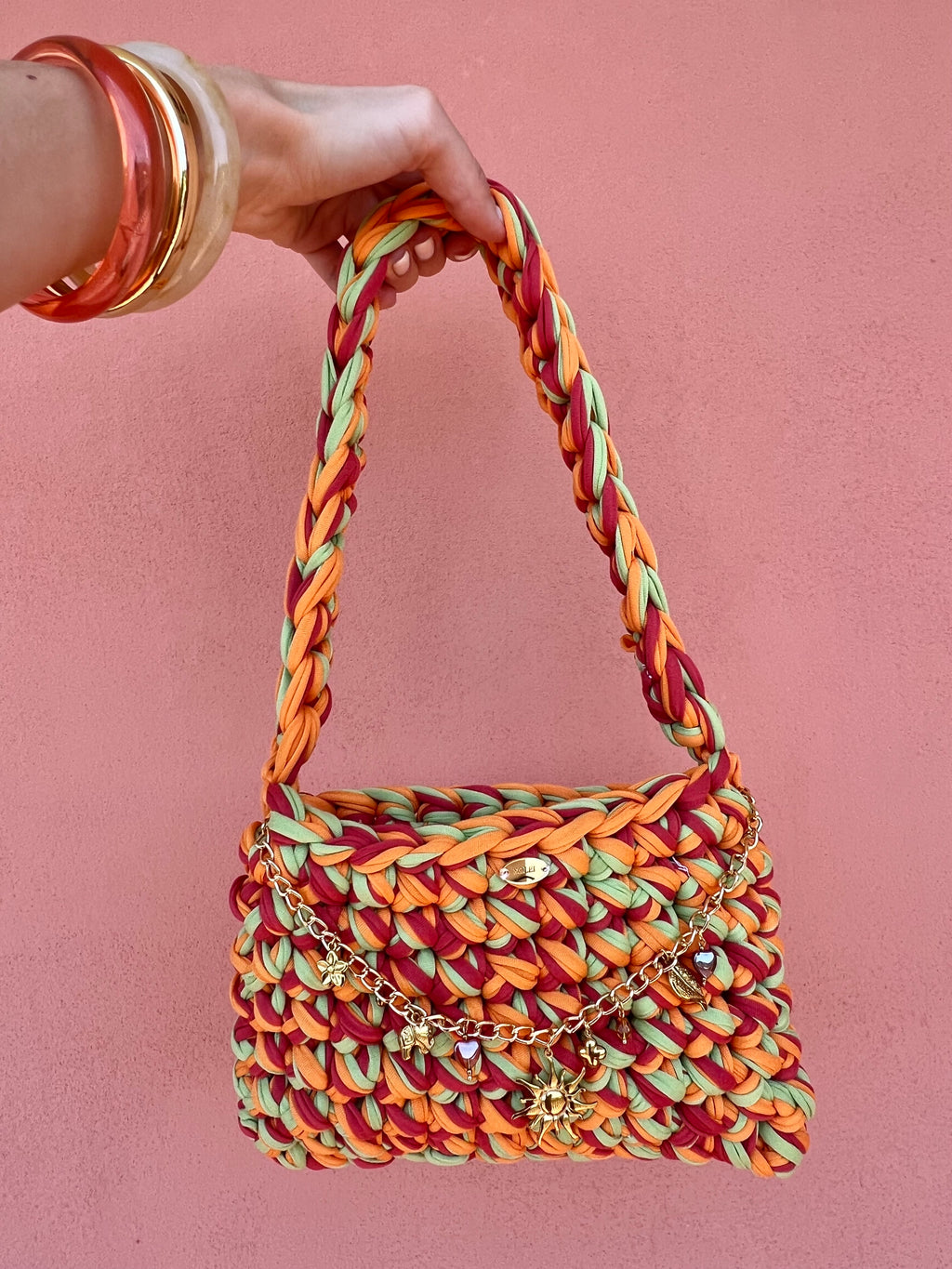 Crochet bubble - Sunset spritz