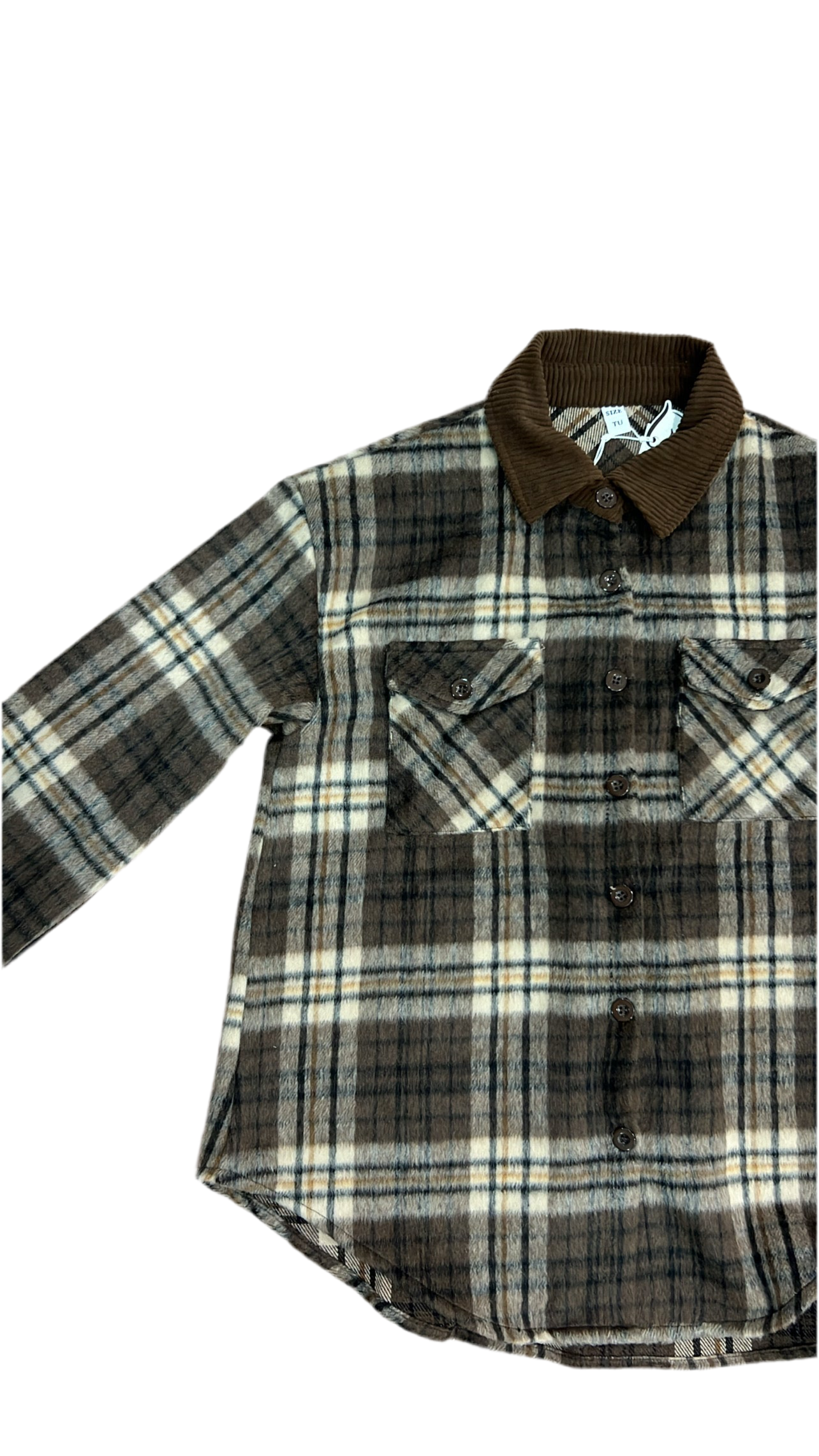 Giacca/camicia a quadri
