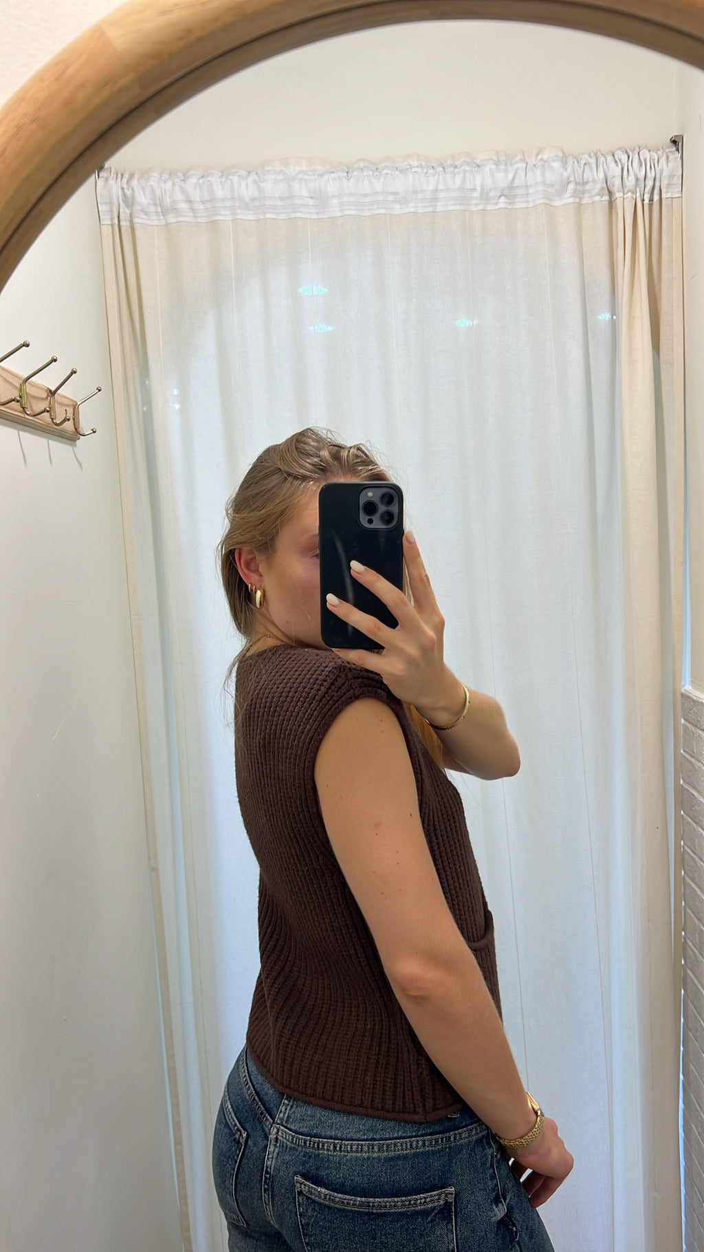 Gilet treccia