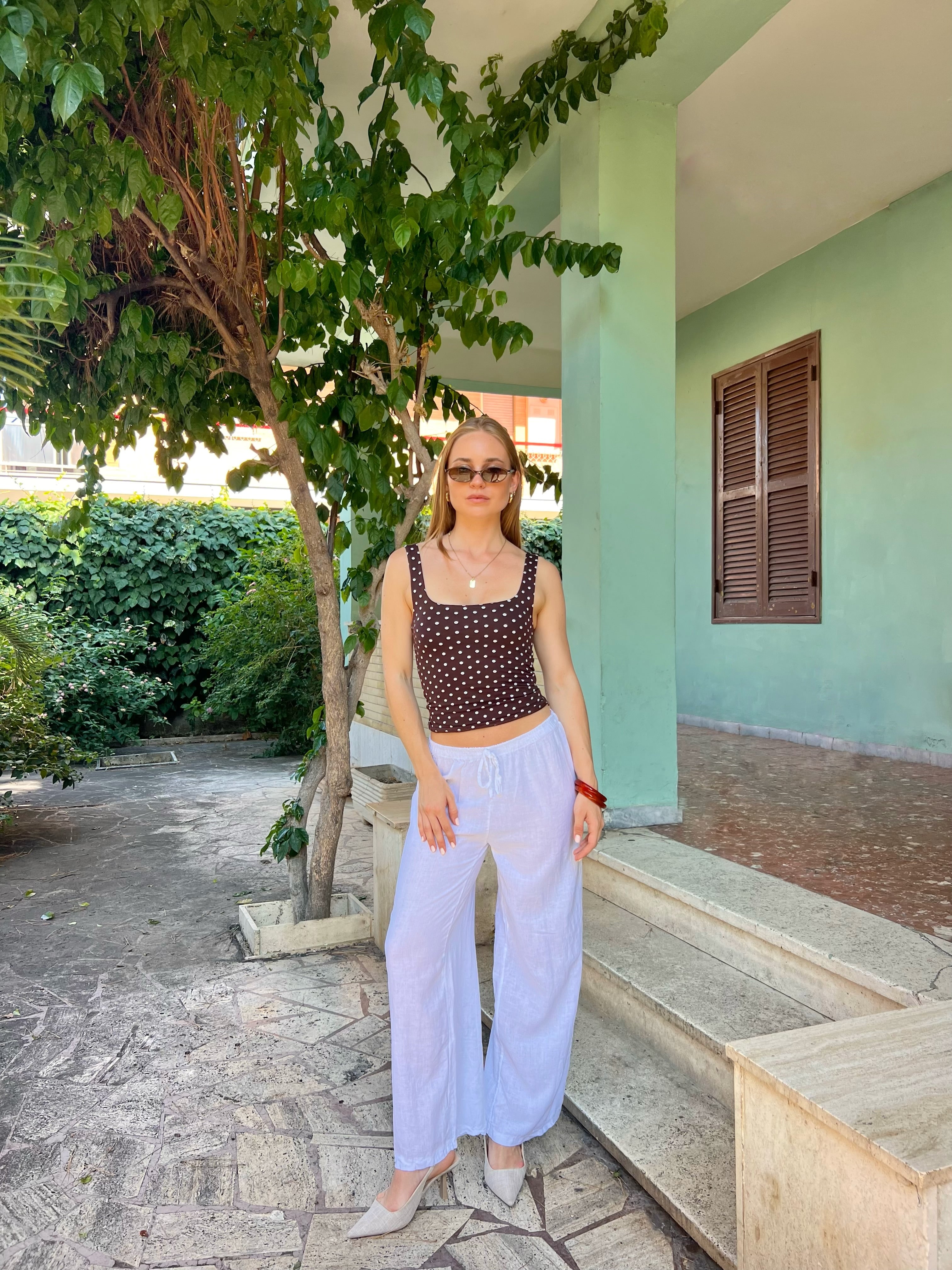 Pantalone in lino