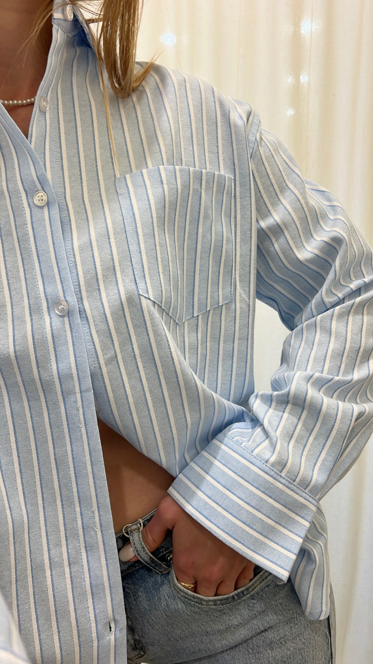 Camicia azure