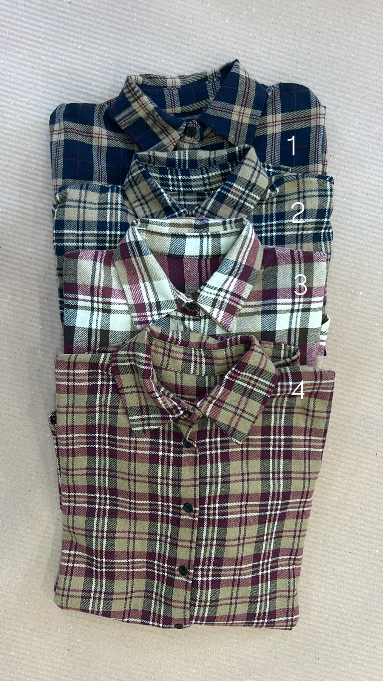 Camicia flanella