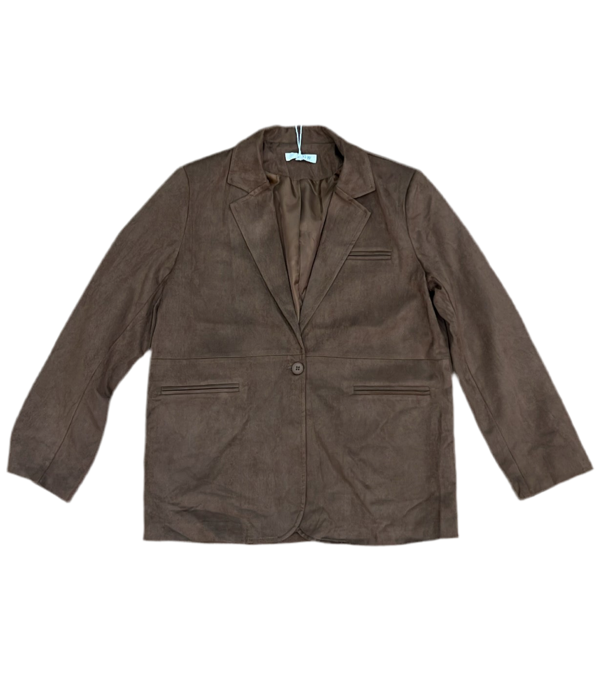 Blazer in camoscio