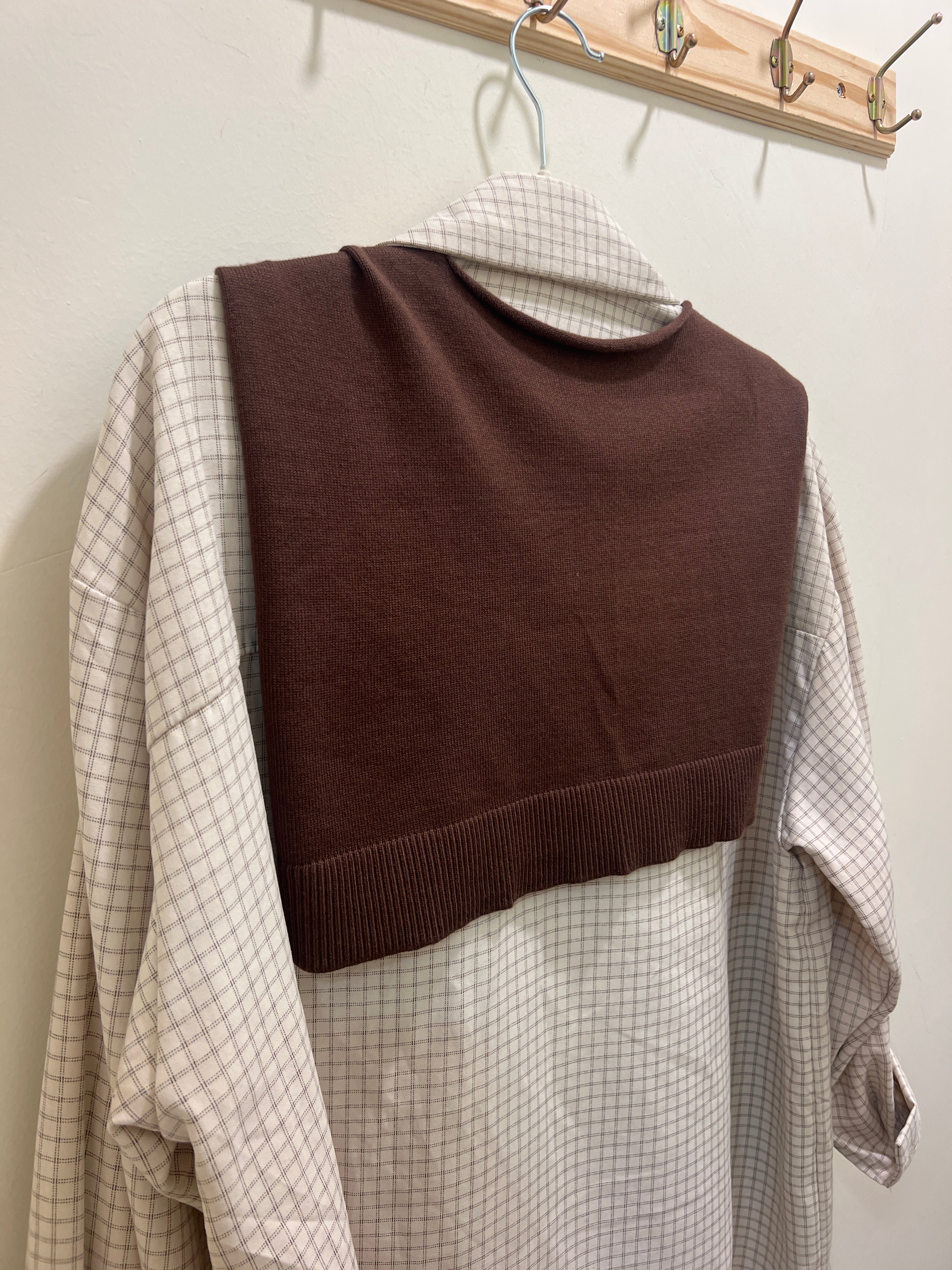 Camicia con maglia integrata