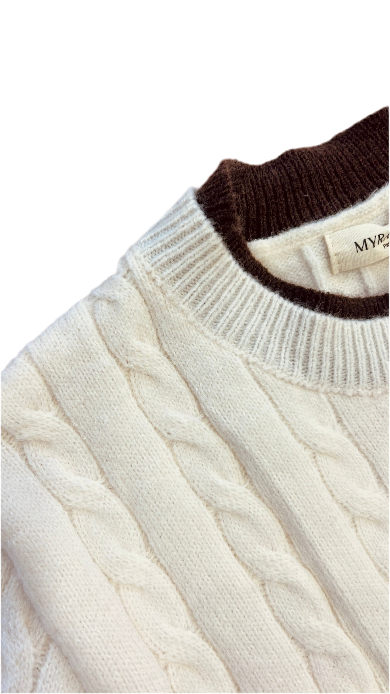 Maglione twin effect