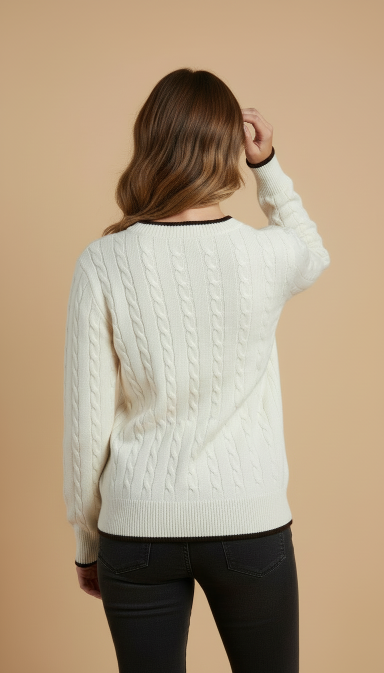 Maglione twin effect