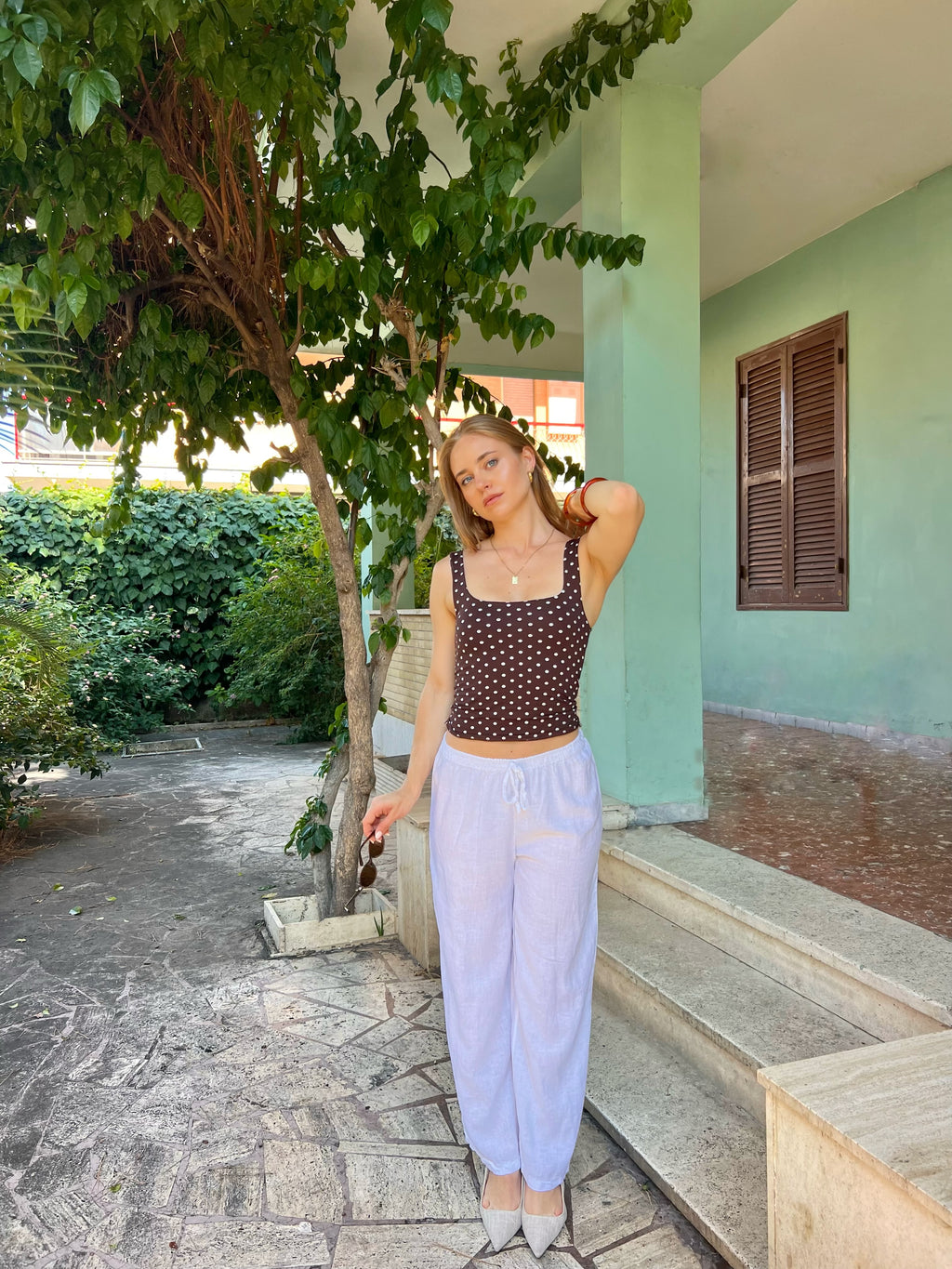 Pantalone in lino