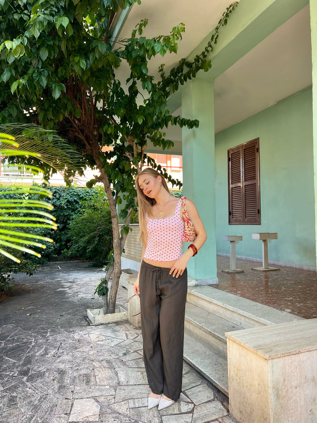 Pantalone in lino