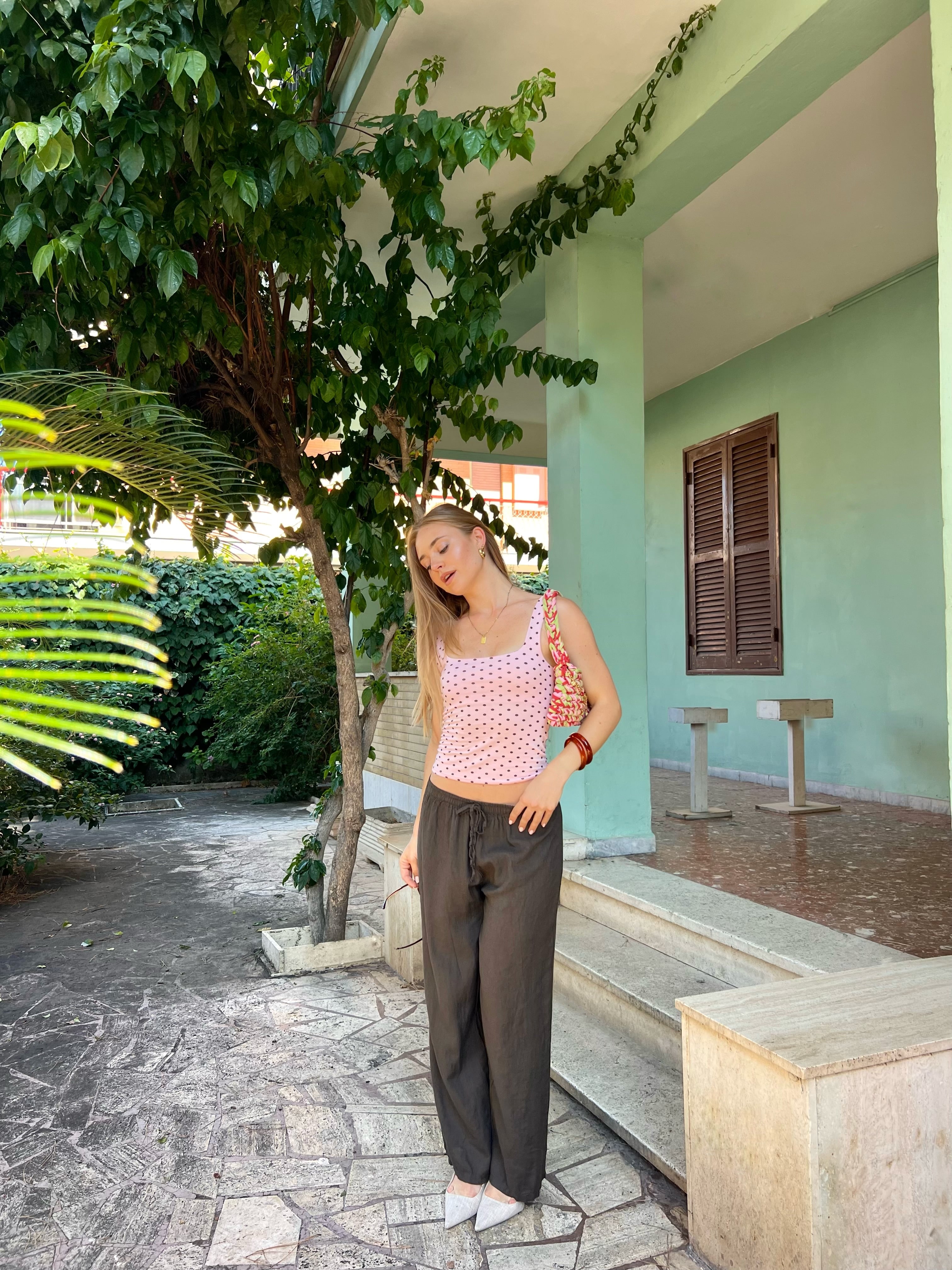 Pantalone in lino