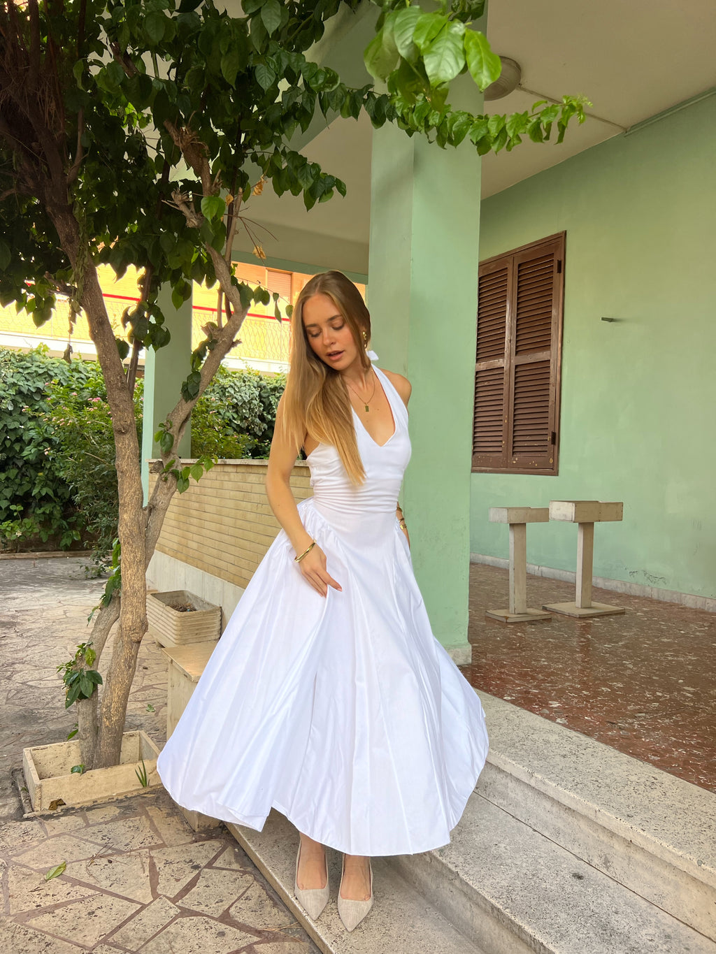 Abito bianca