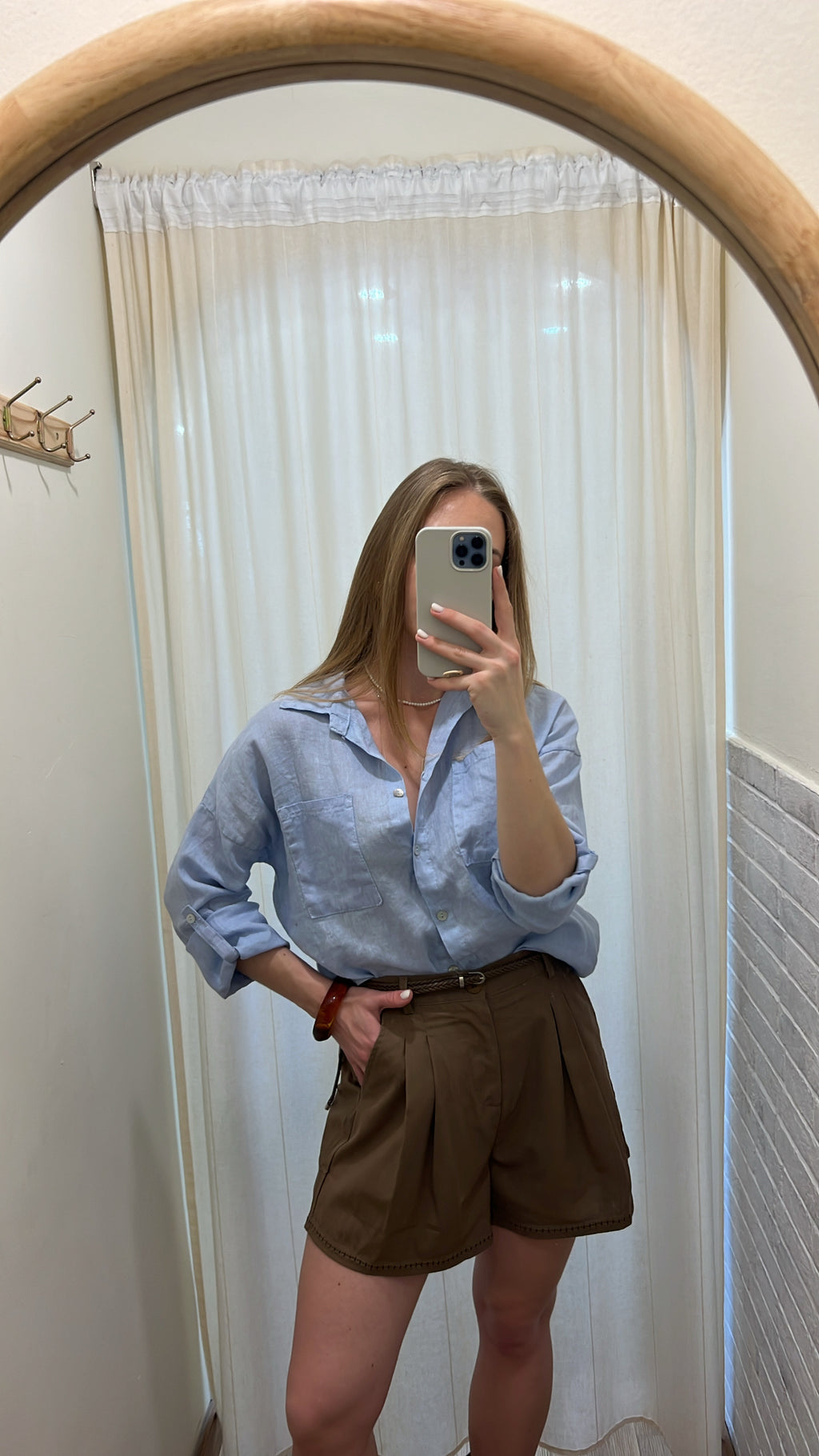 Camicia puro lino