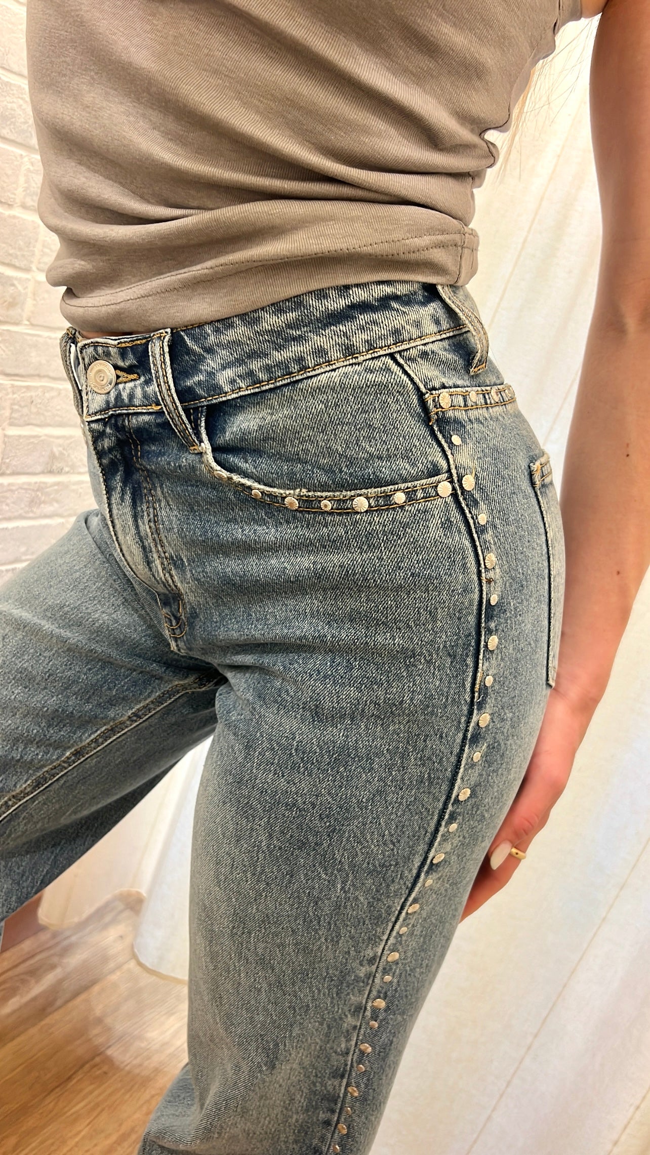 Jeans Borchie