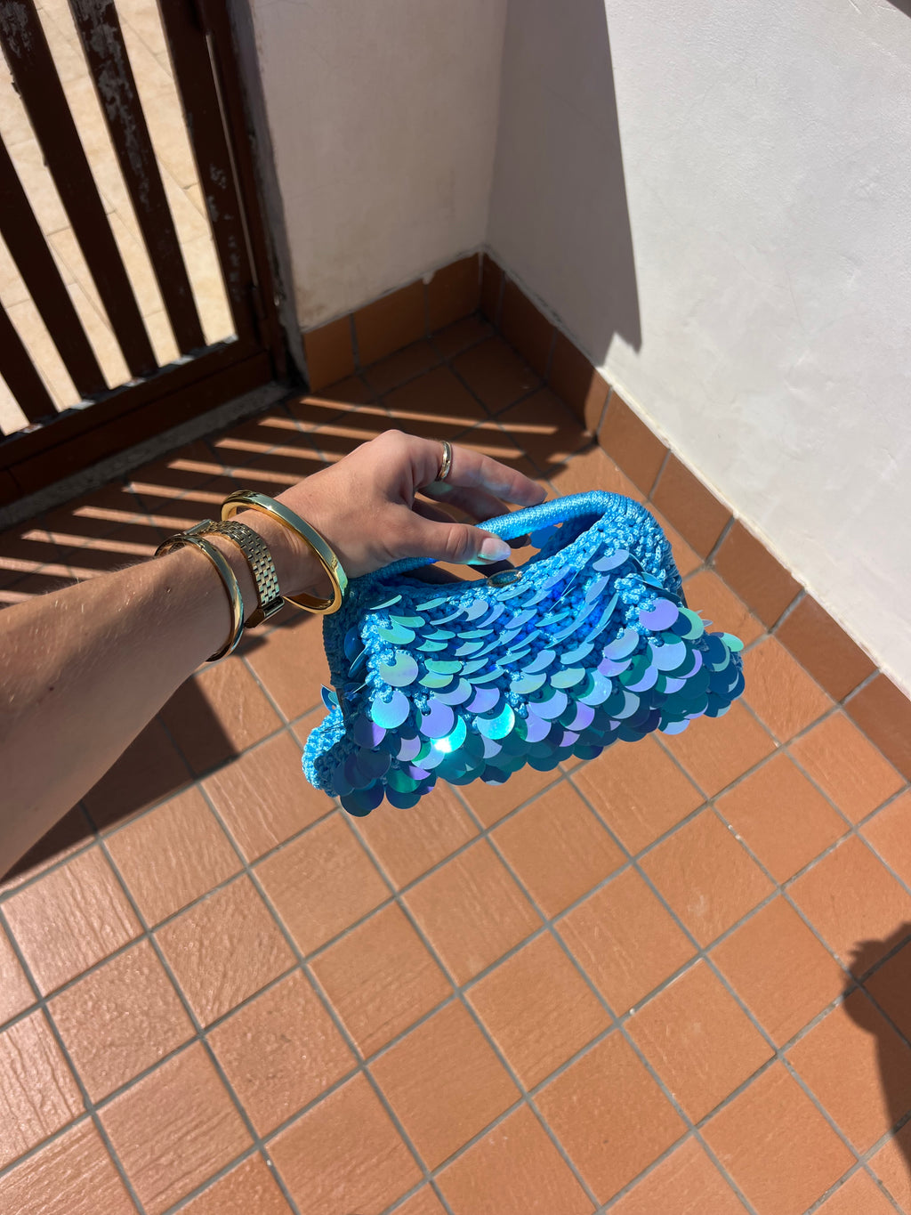 Clutch Acquamarina