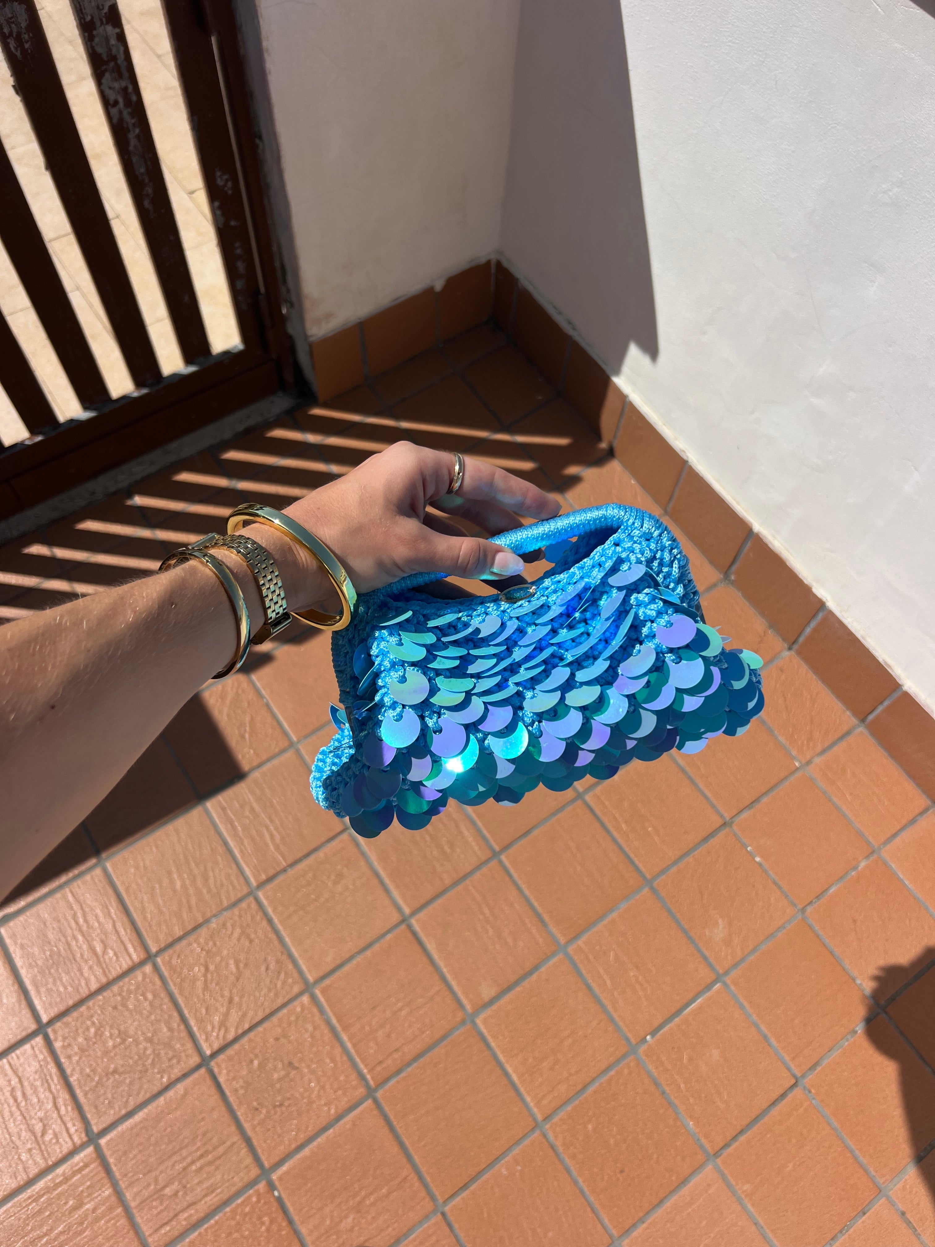Clutch Acquamarina