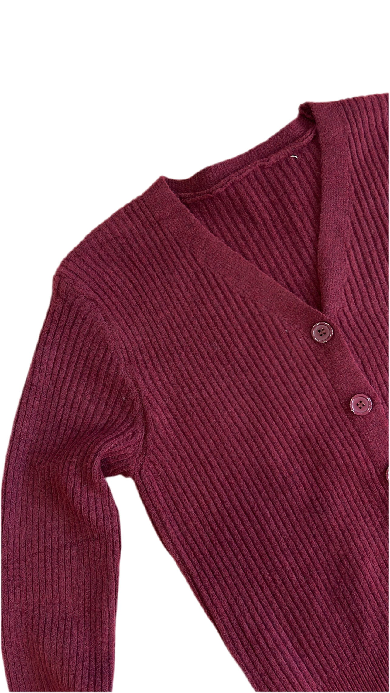 Cardigan bordeaux