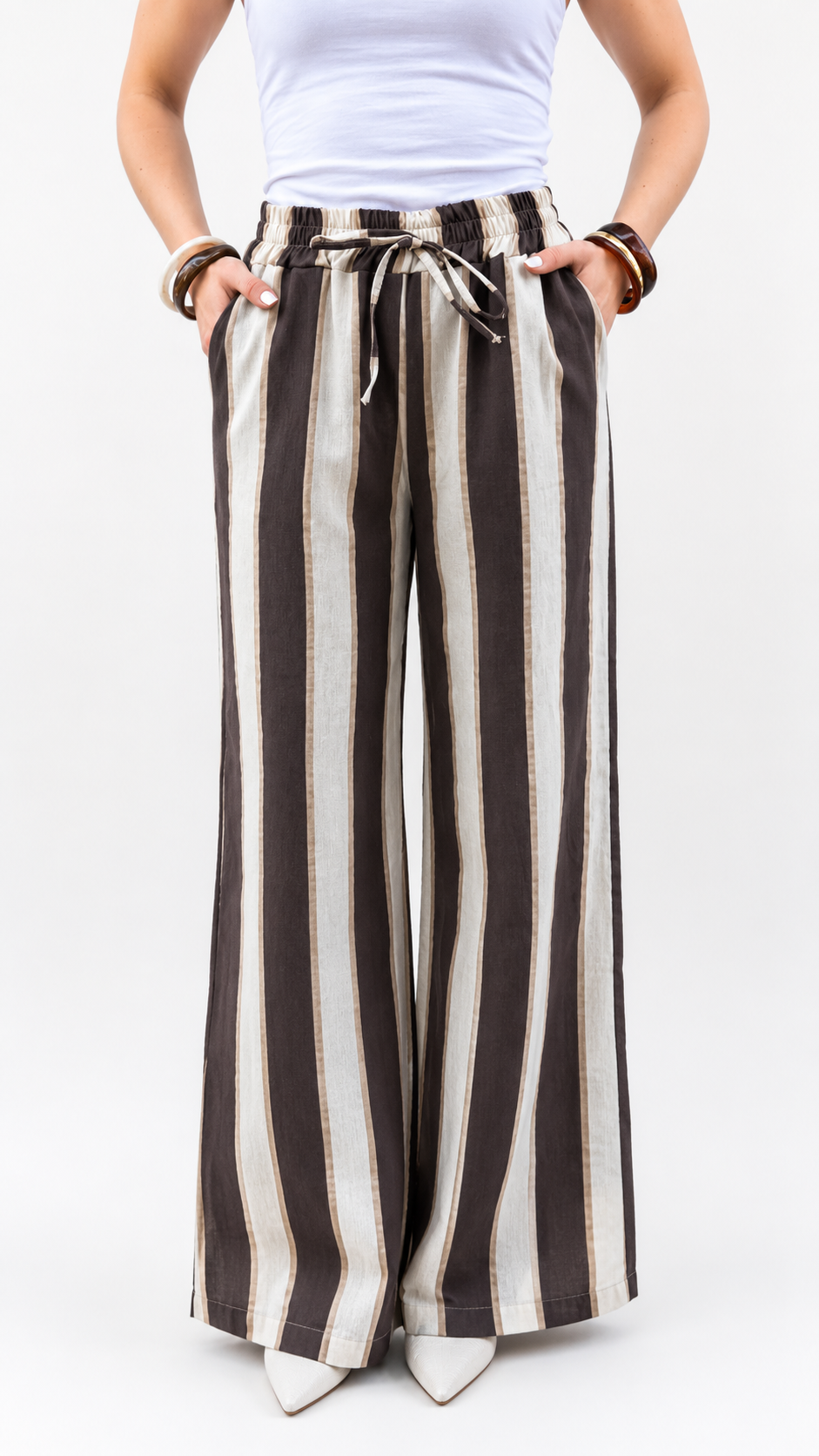 Pantalone a righe
