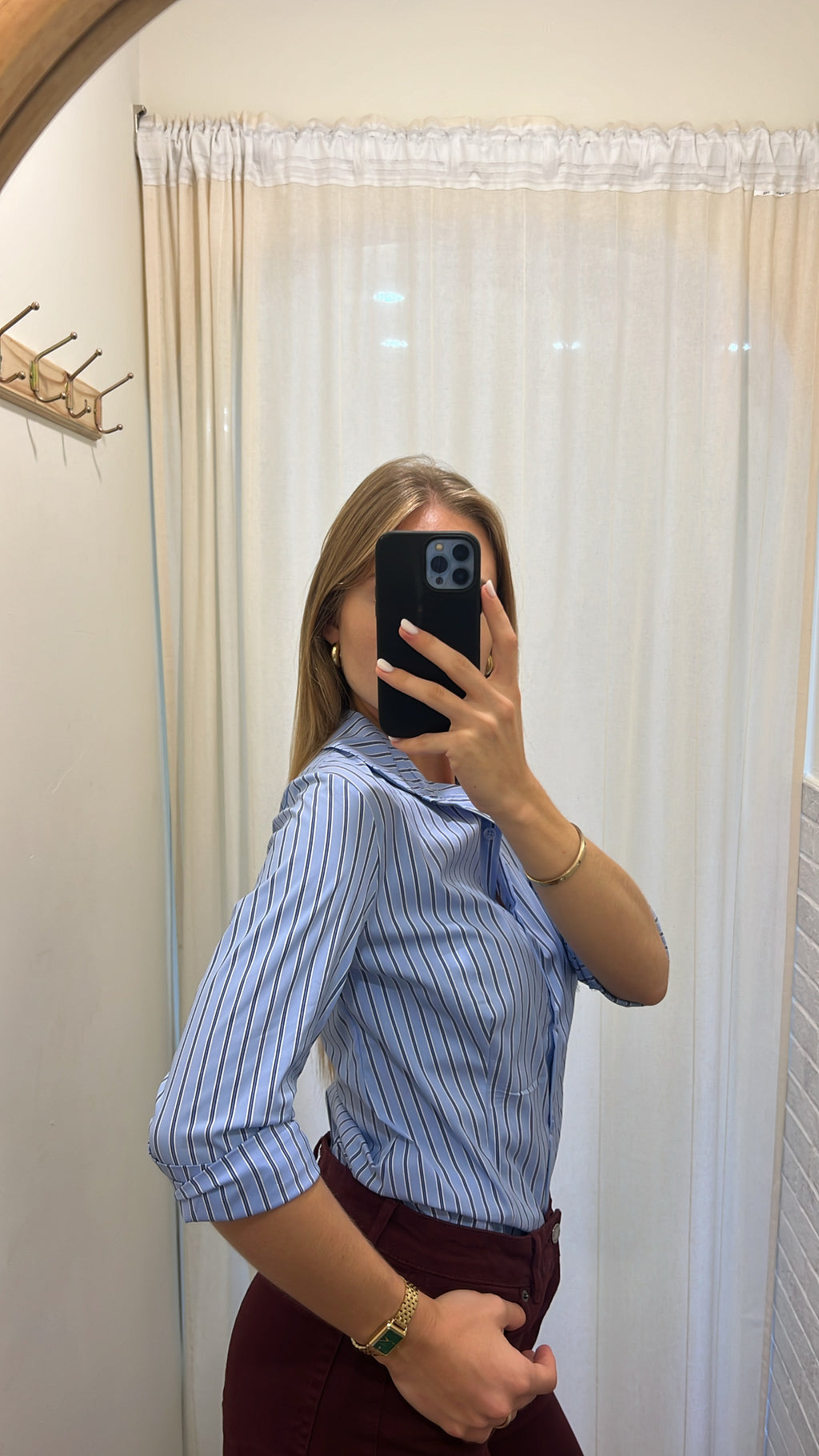 Camicia a righe