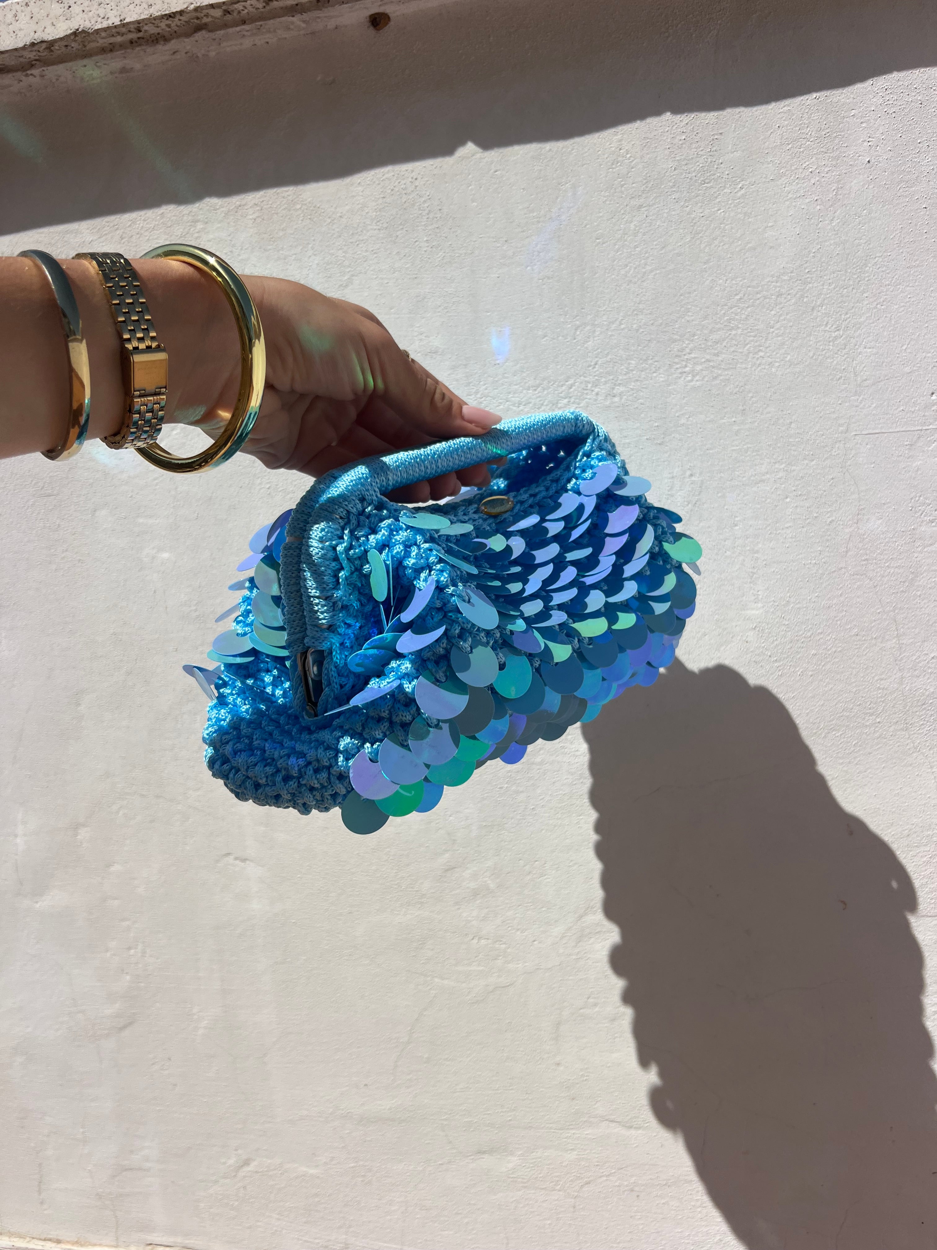 Clutch Acquamarina