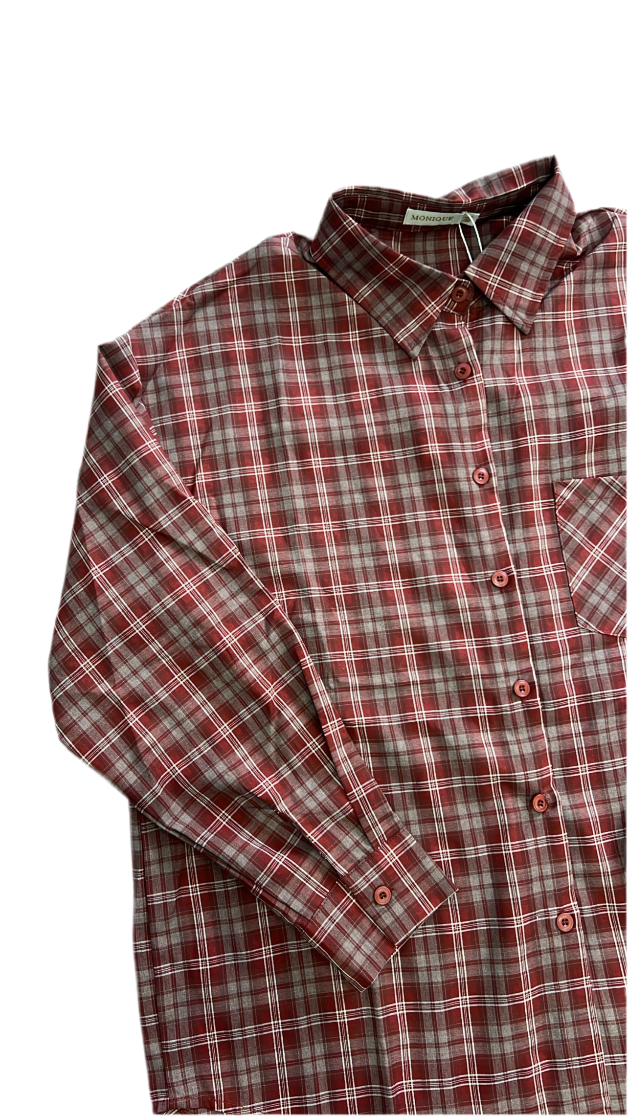 Camicia toffee over