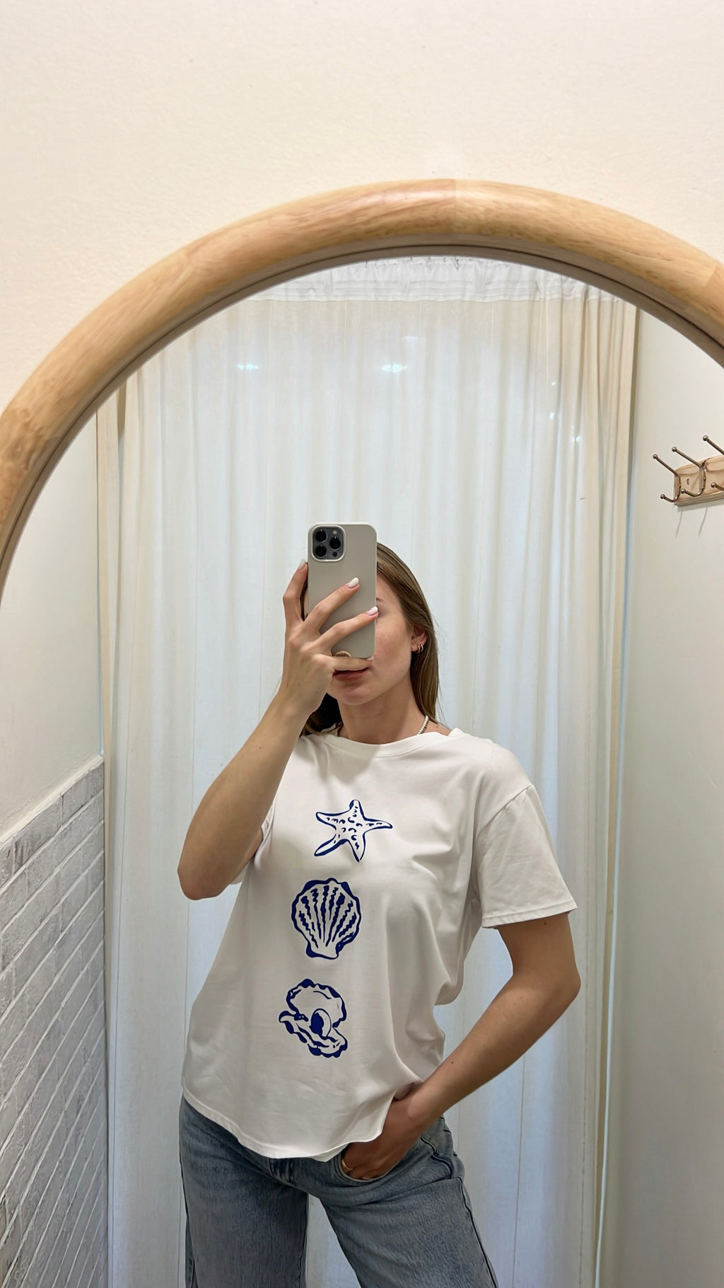 T-shirt conchiglie