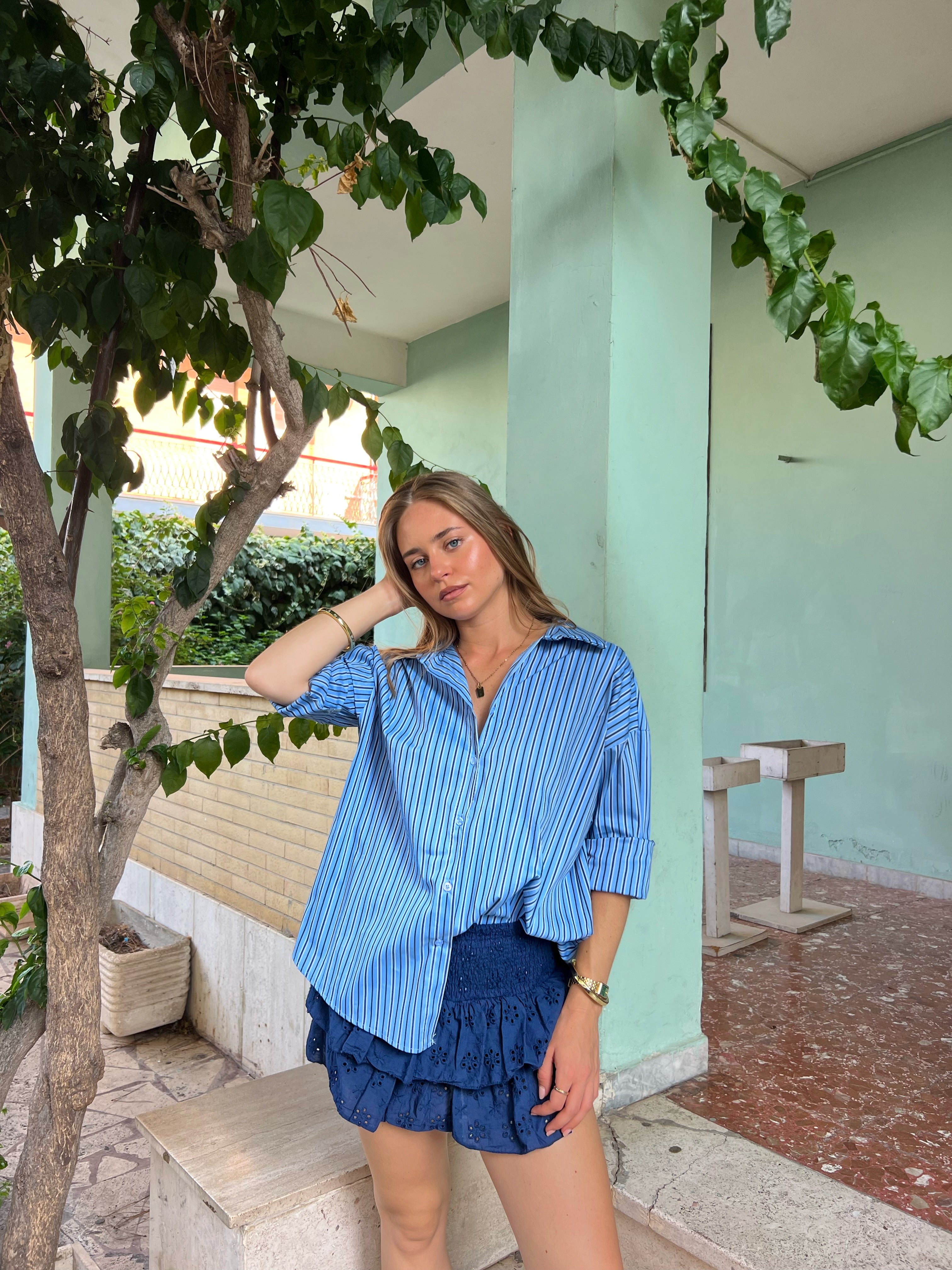 Camicia Capri blu