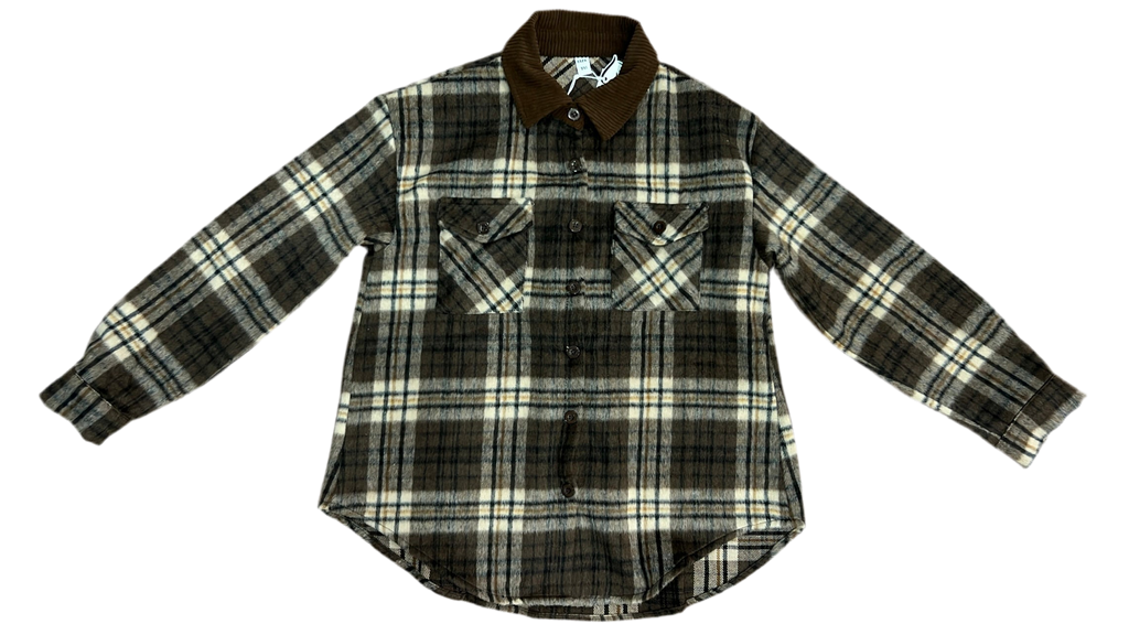 Giacca/camicia a quadri