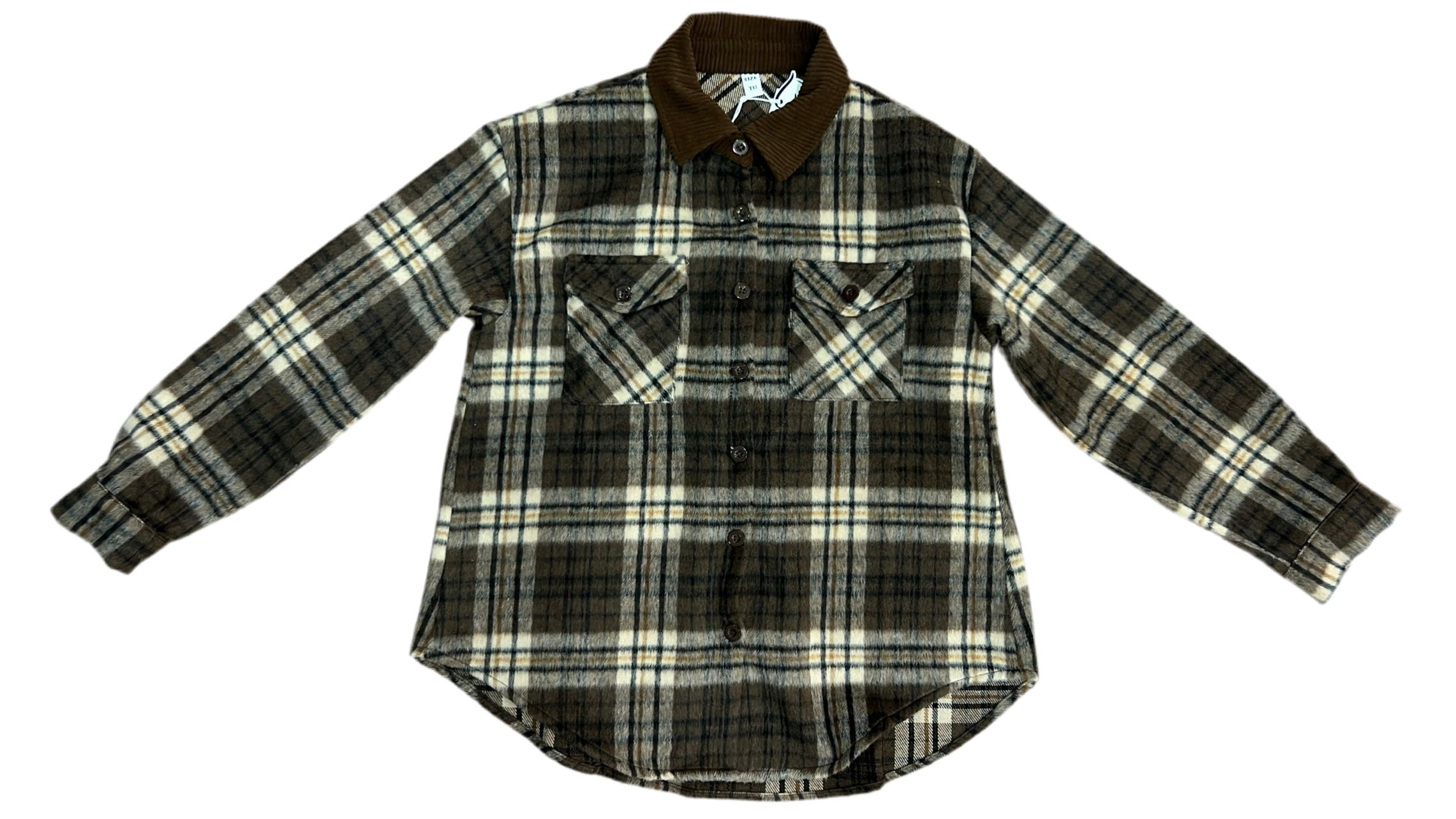 Giacca/camicia a quadri