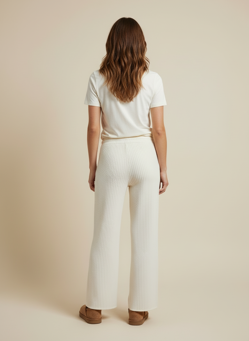 Pantalone cream latte