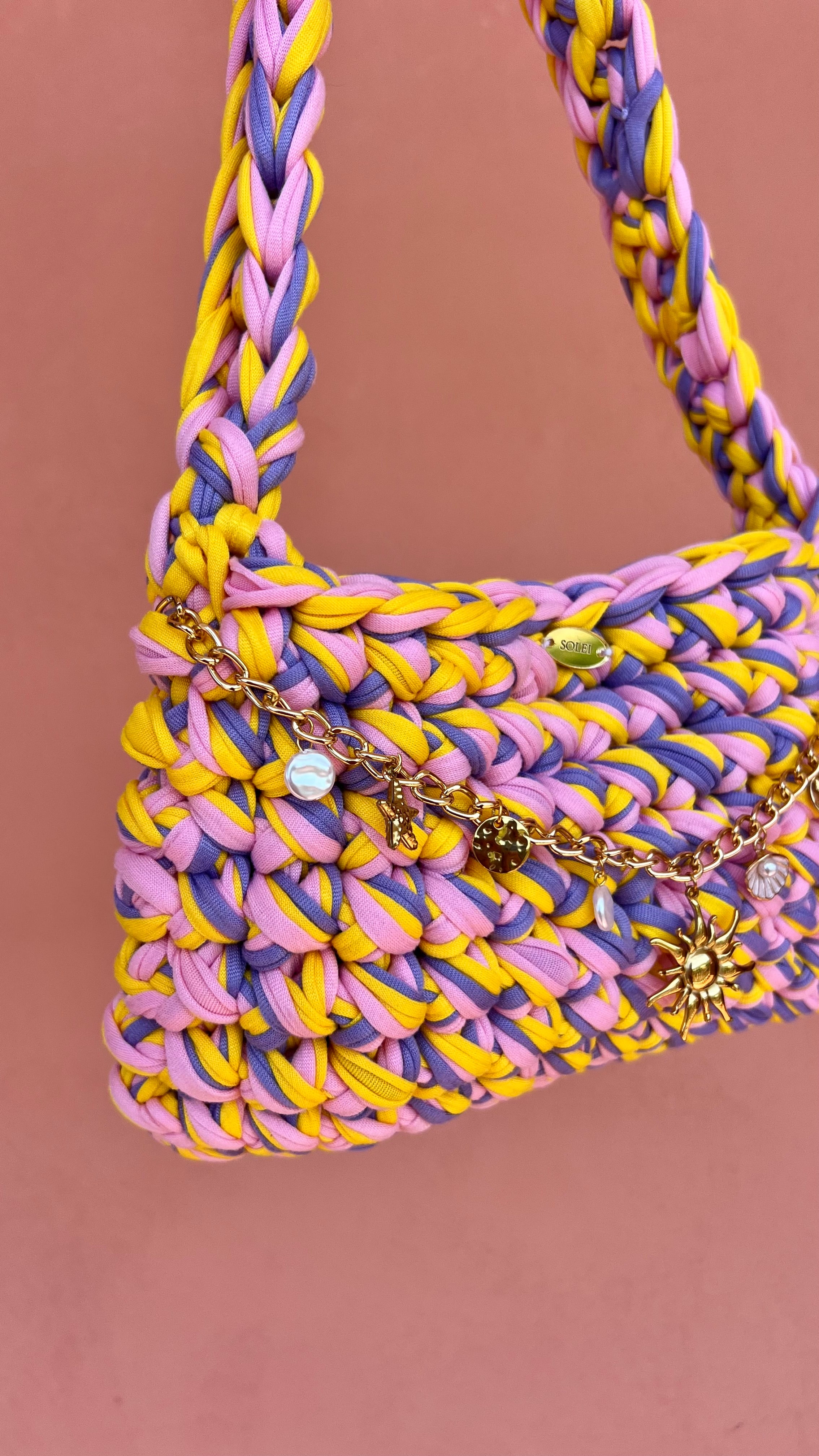 Crochet bubble - Candy twist