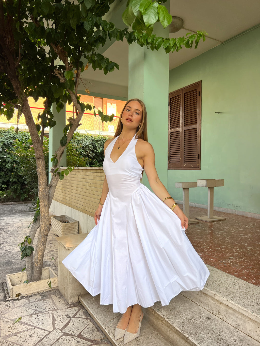 Abito bianca
