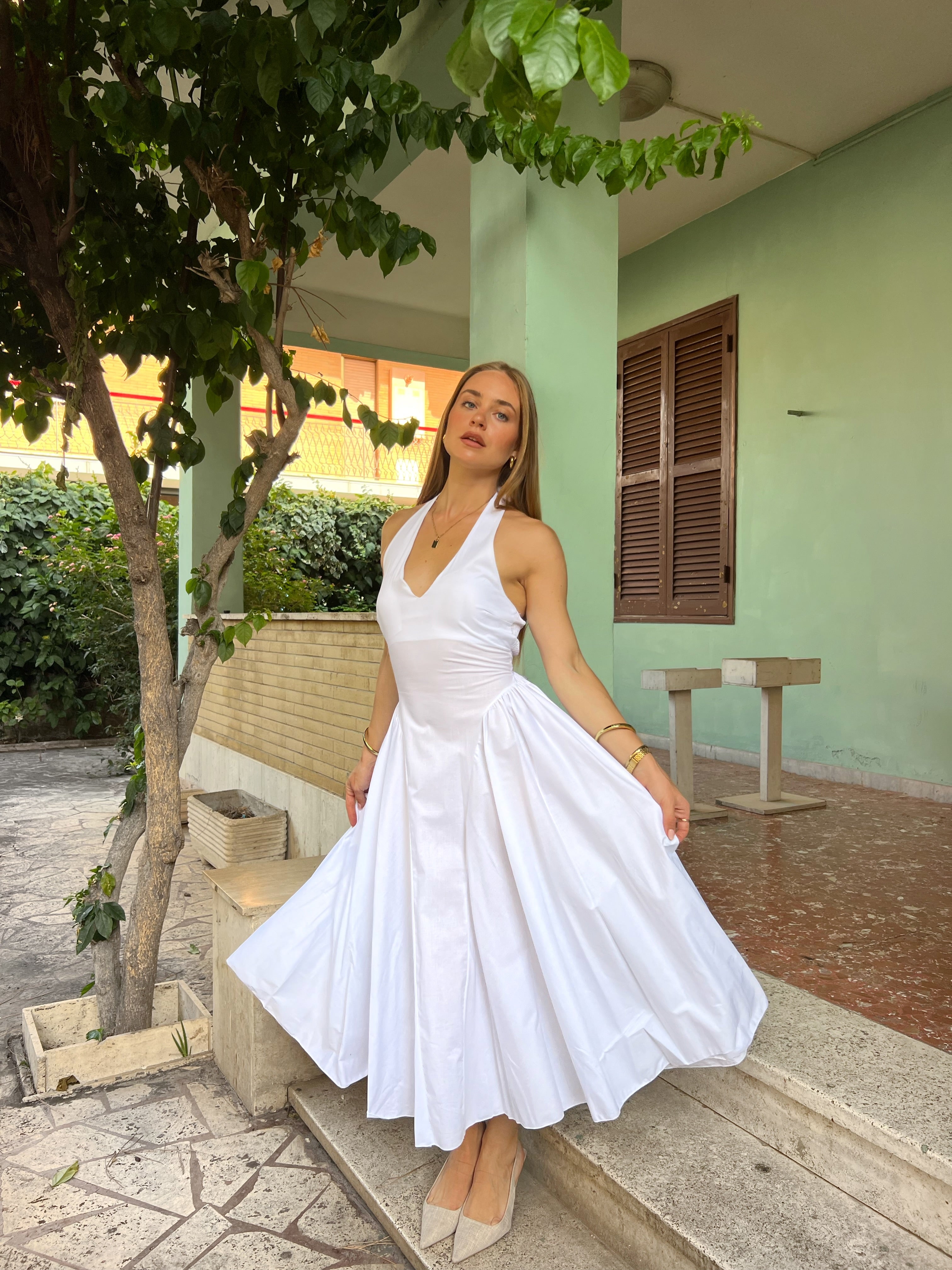 Abito bianca