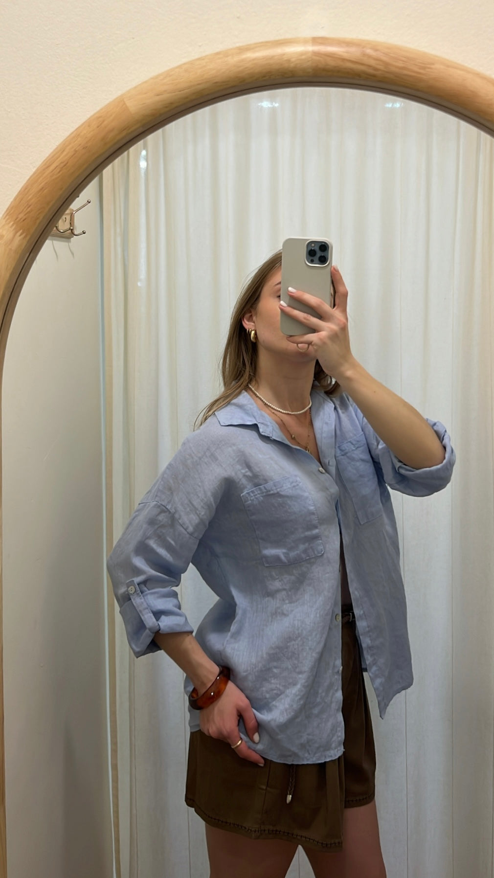 Camicia puro lino