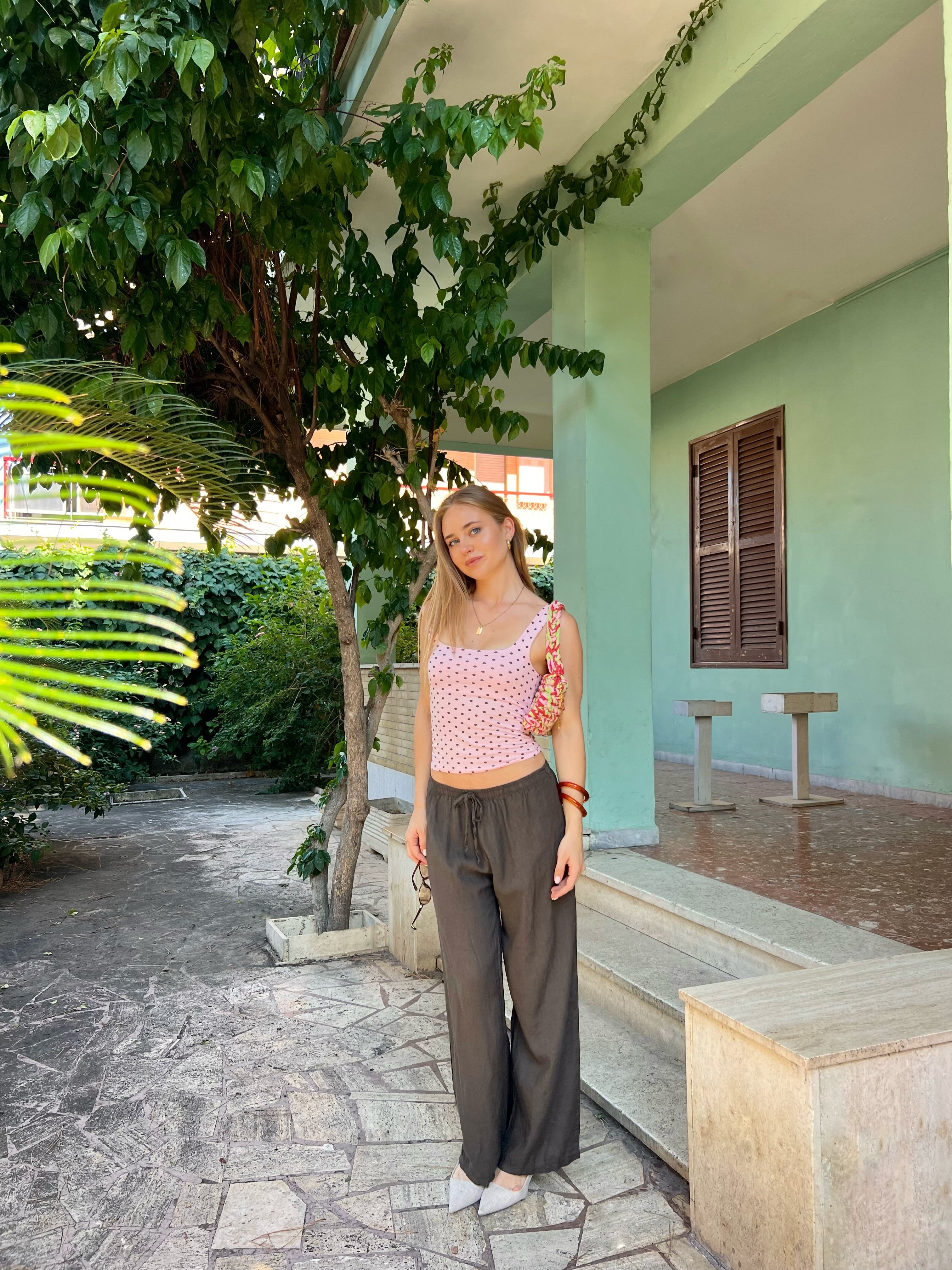 Pantalone in lino