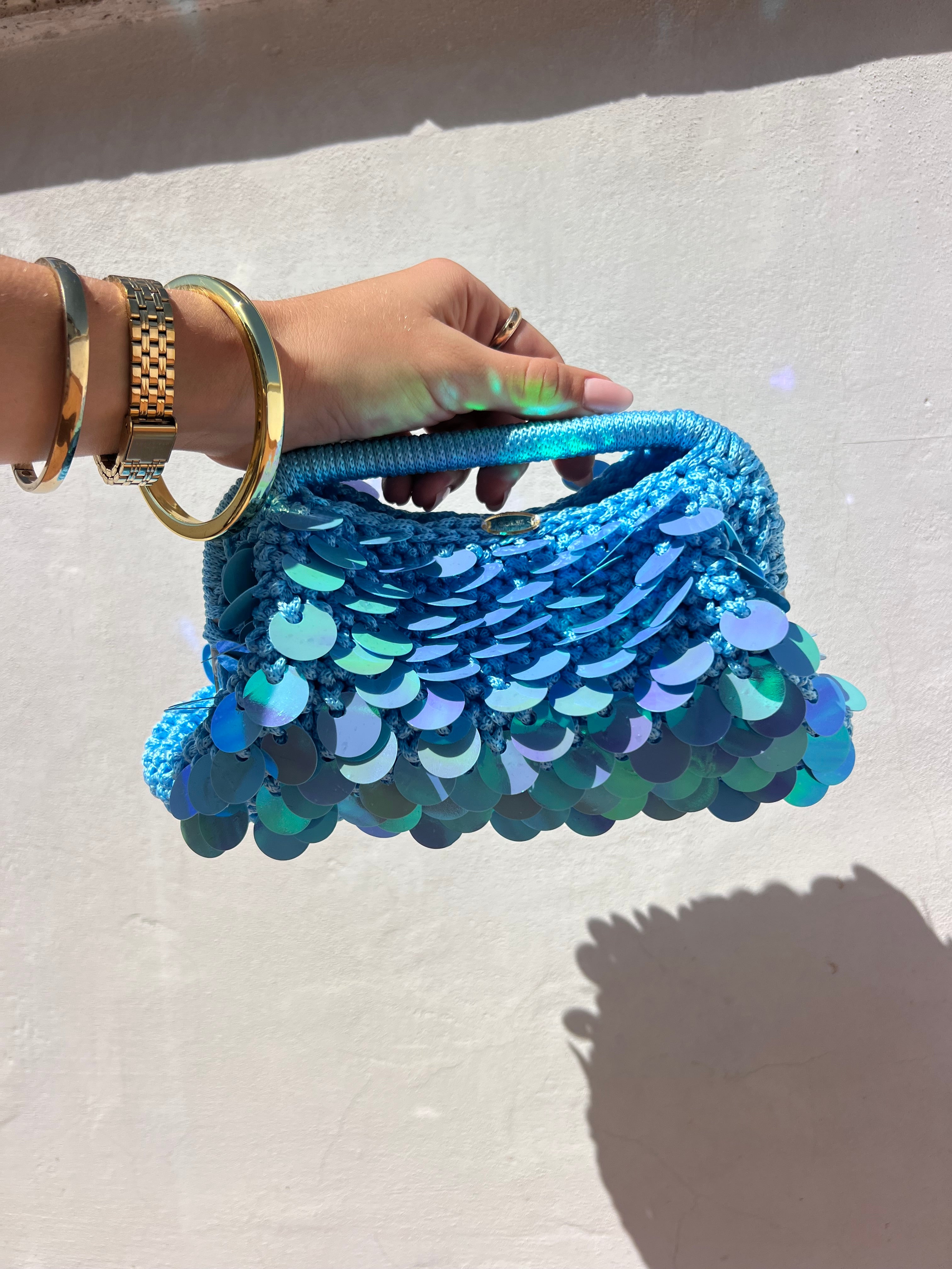 Clutch Acquamarina