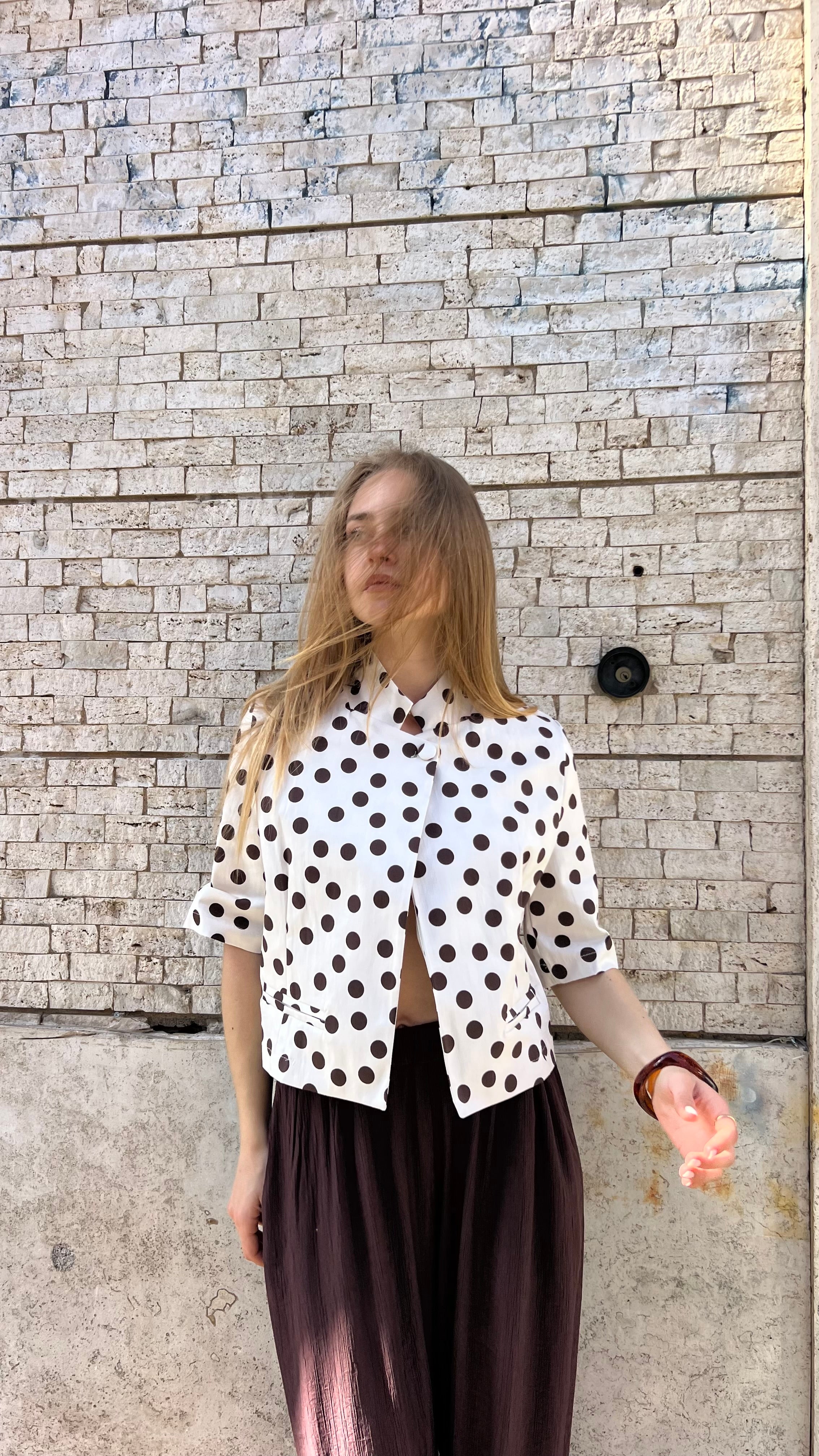 Giacca pois Parisienne