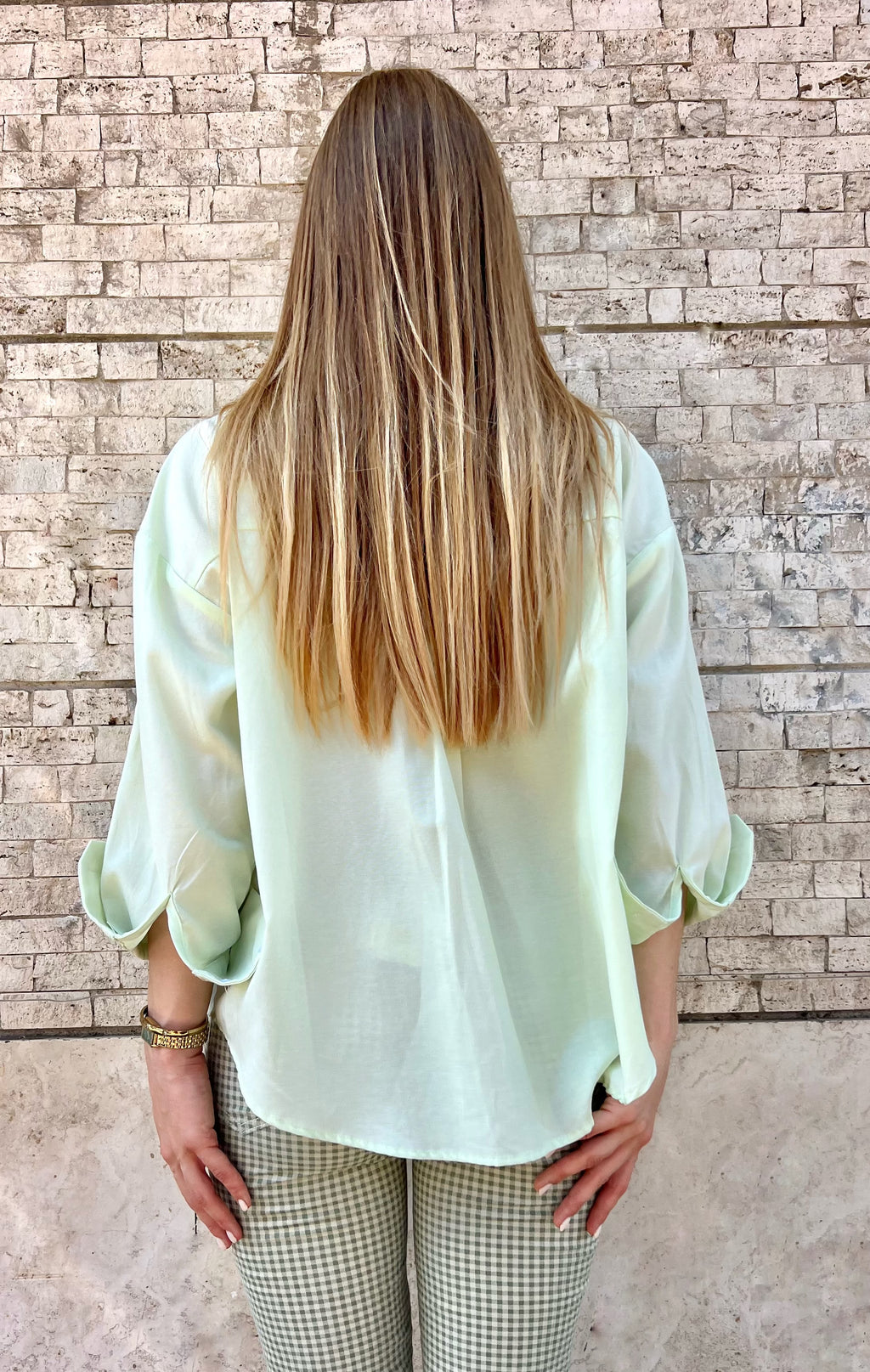 Camicia matcha