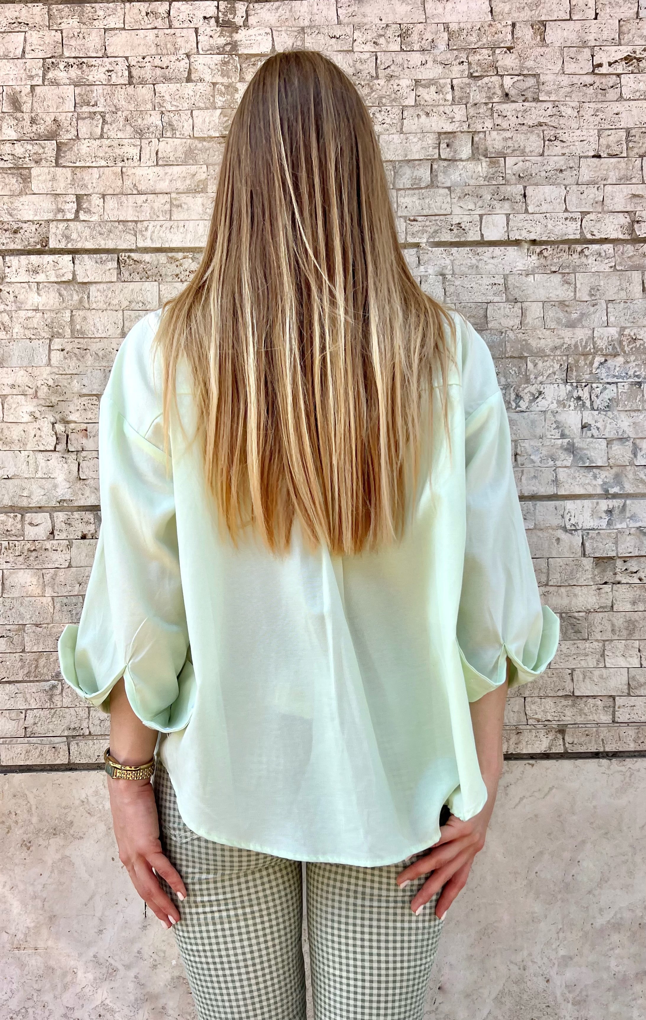 Camicia matcha