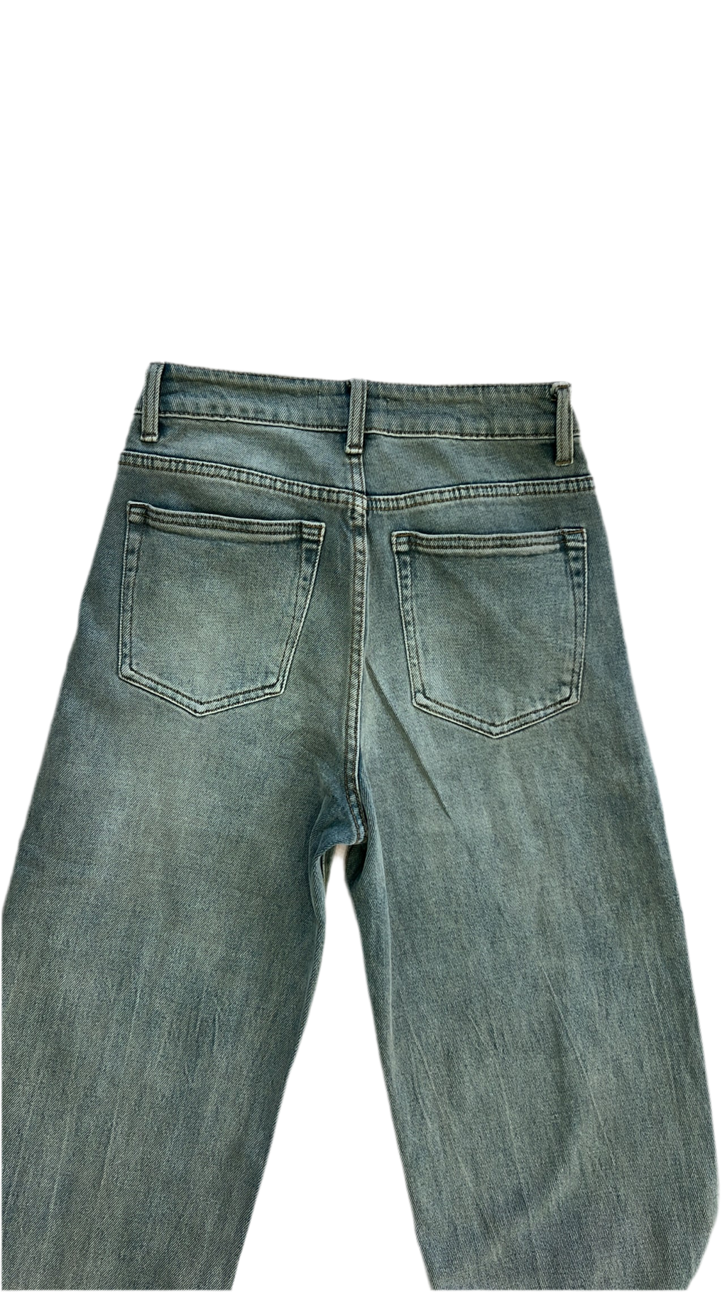 Jeans straight grigio