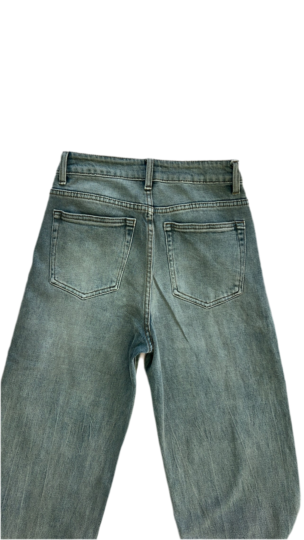 Jeans straight grigio