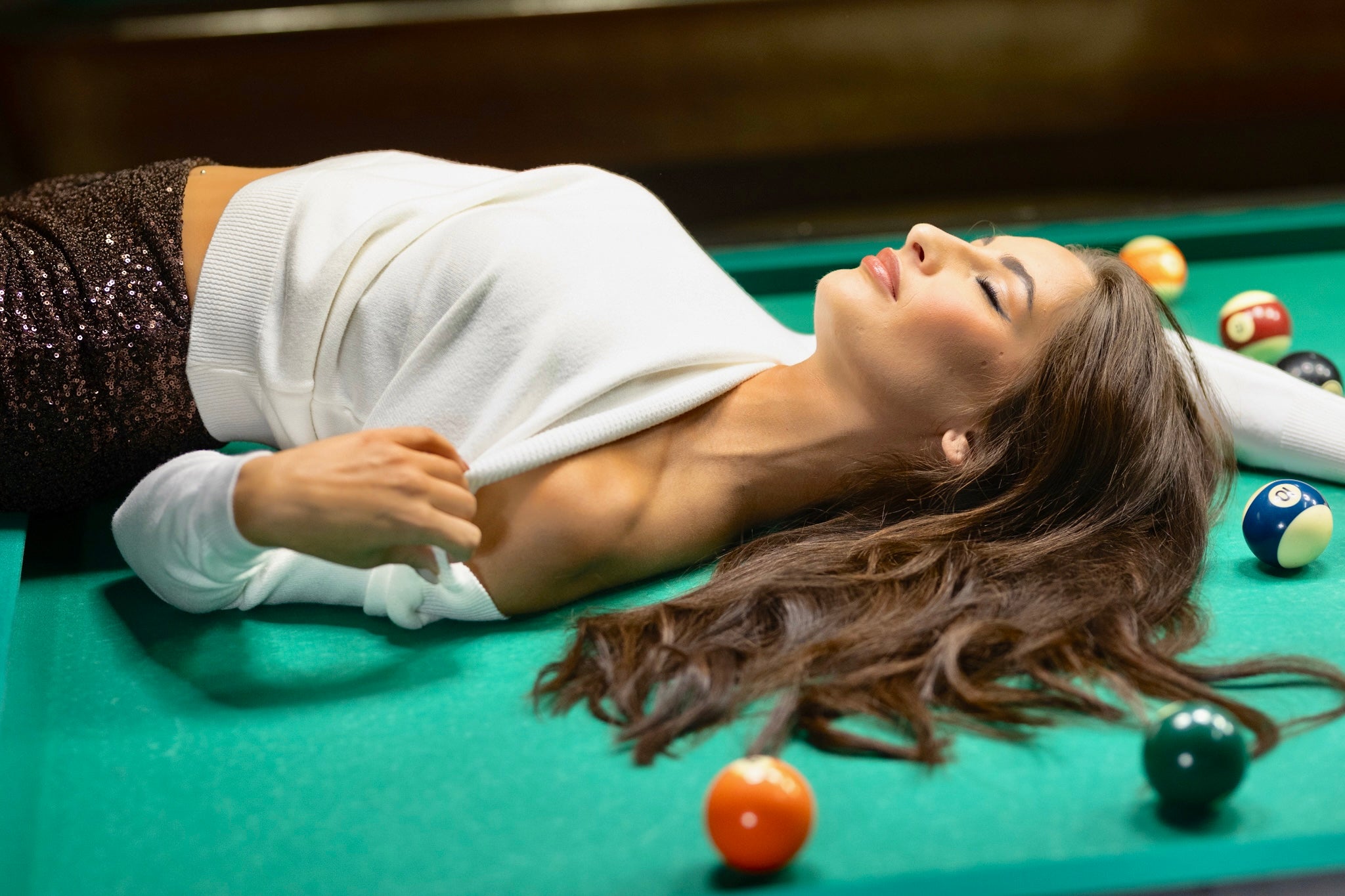 Maglioncino scollo a barca