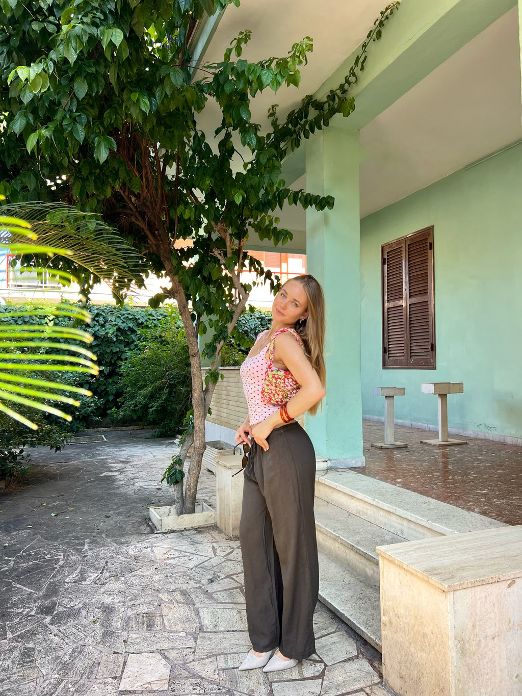 Pantalone in lino