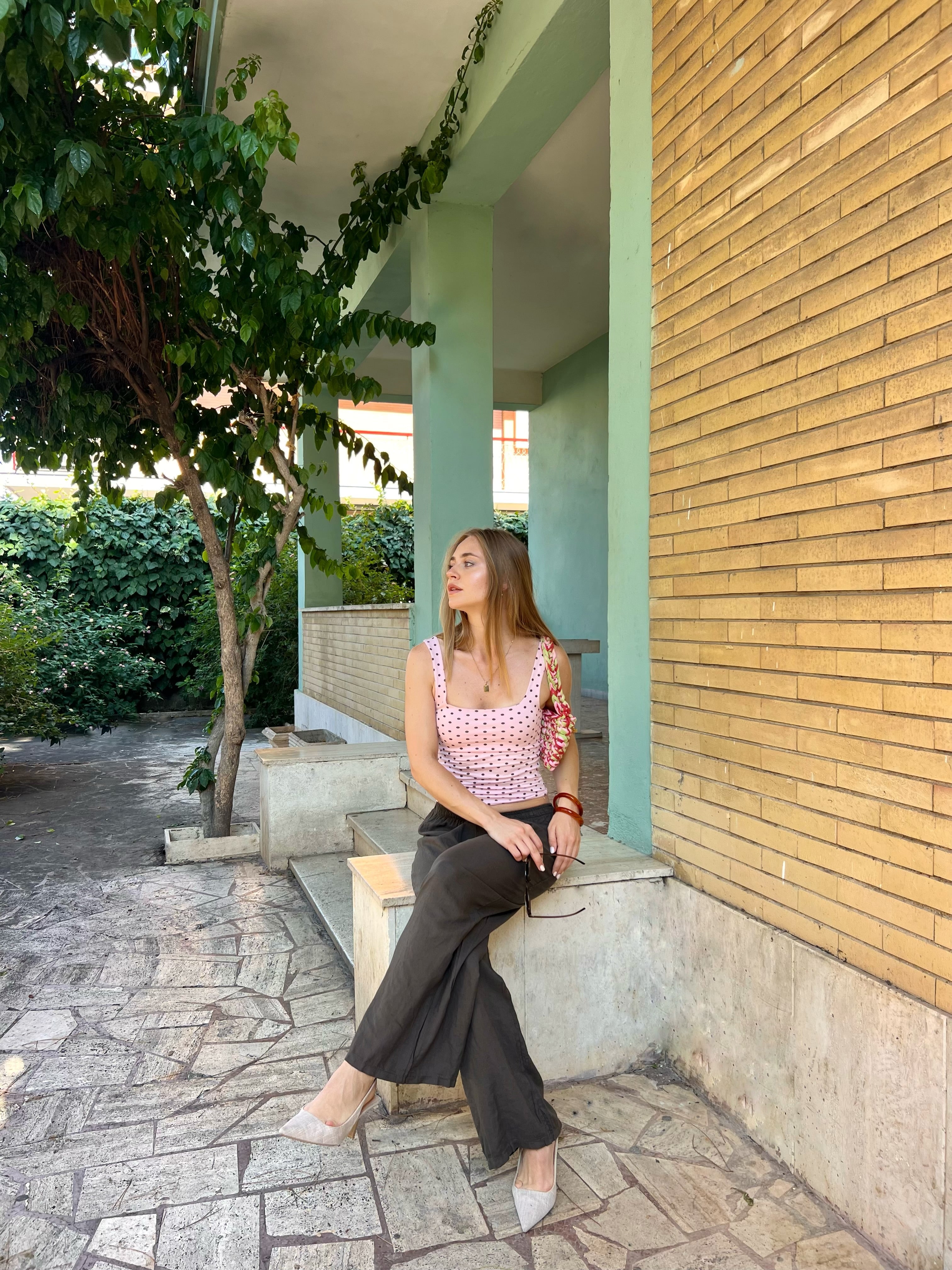 Pantalone in lino