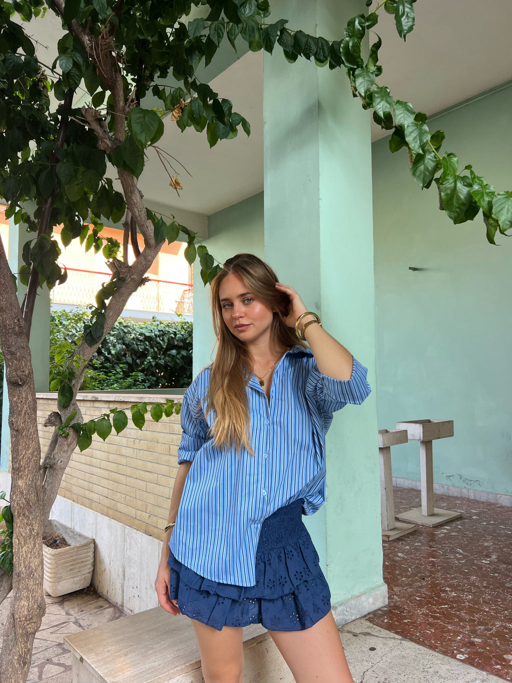 Camicia Capri blu