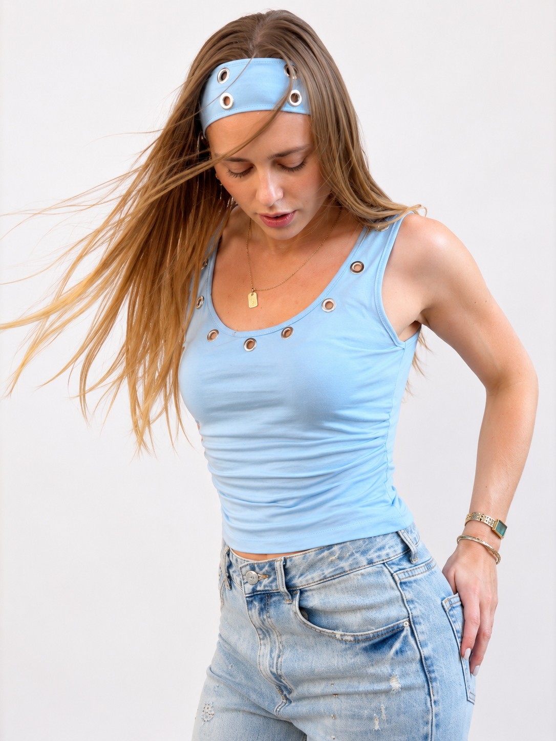 Top + fascia per capelli