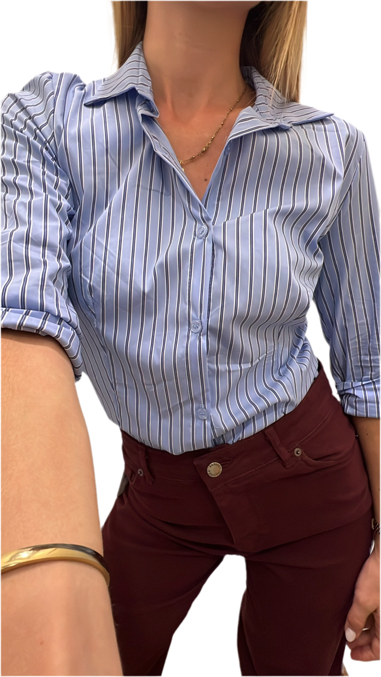 Camicia a righe
