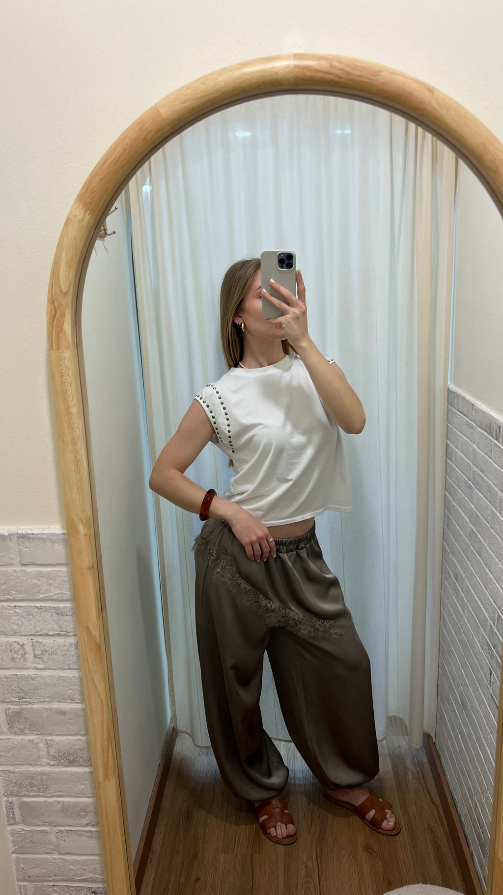 Pantalone olive