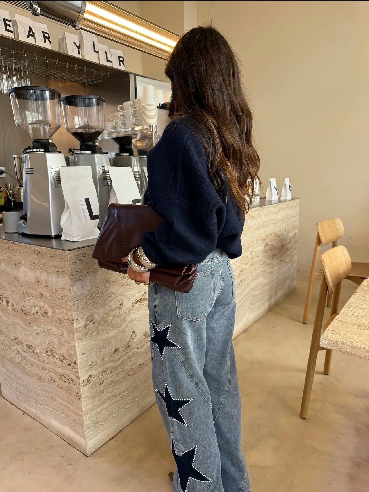 Jeans stella e perle